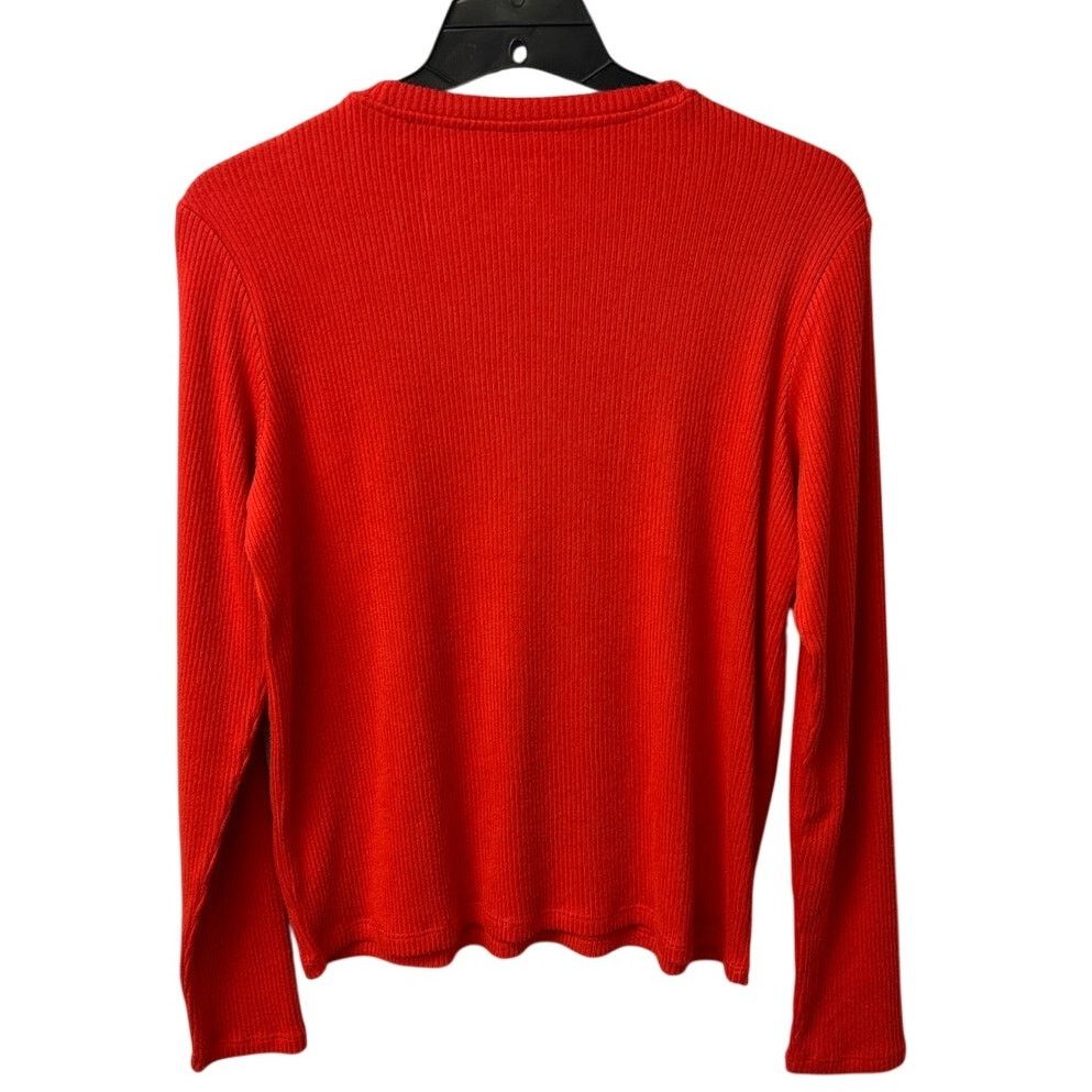 American Eagle Outfitters New American Eagle Womens Small Ribbed Long Sleeve Sweater Size S / US 4 / IT 40 - 3 Thumbnail