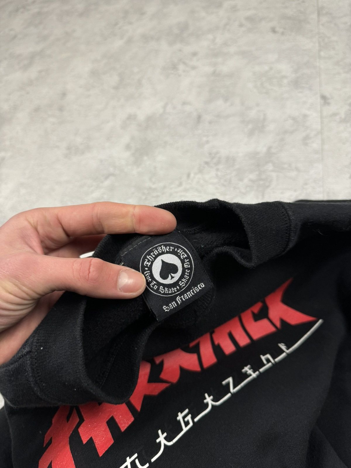 Thrasher Thrasher Godzilla Crew Neck Sweatshirt Size L Size US L / EU 52-54 / 3 - 8 Thumbnail