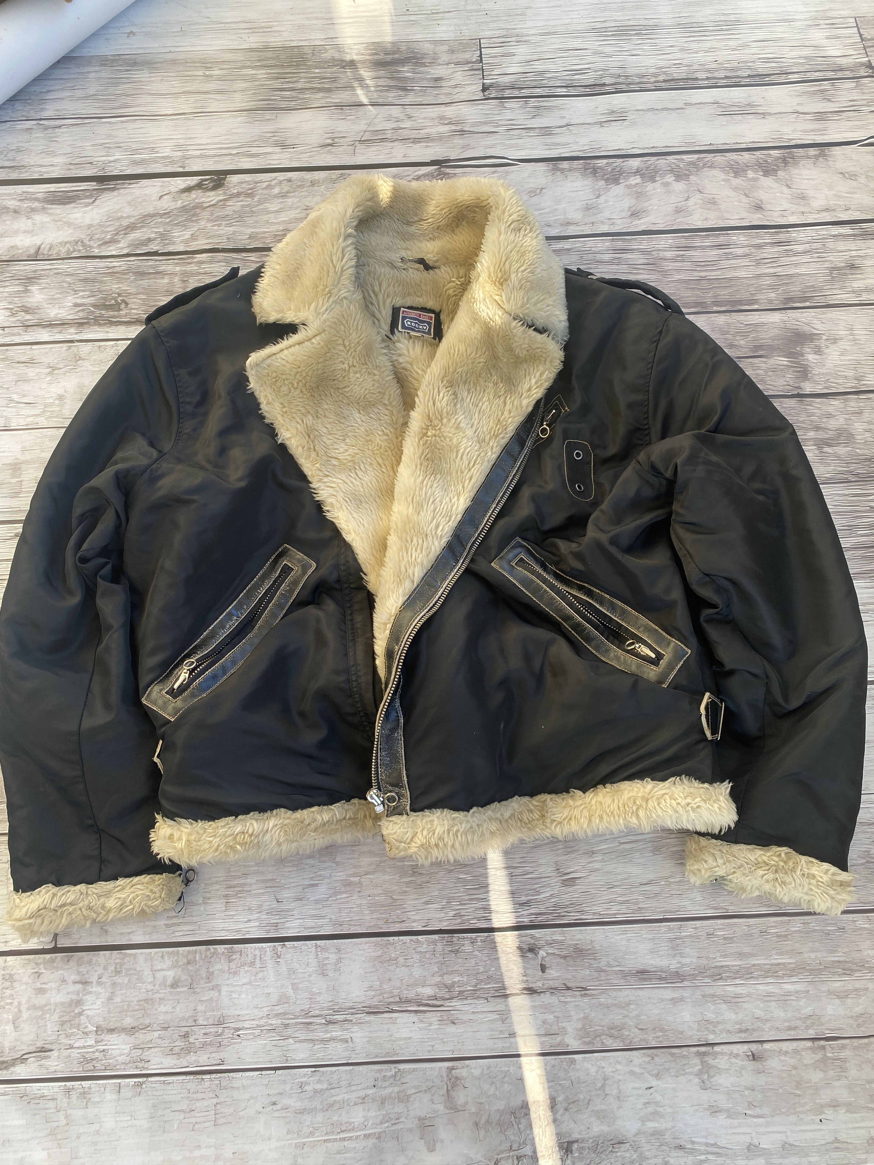 Hysteric Glamour × Vintage Vintage Puffer Bomber Fur Histeric Glamour LGB Style Jacket Size US L / EU 52-54 / 3 - 1 Thumbnail