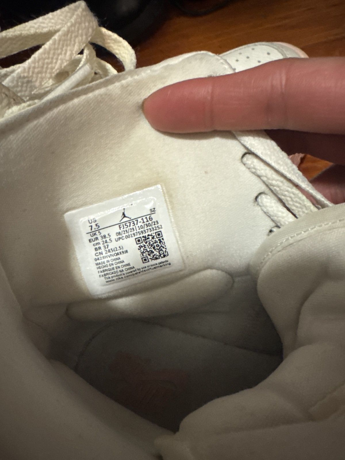 Nike Jordan 1 Brooklyns Size US 7.5 / IT 37.5 - 6 Thumbnail