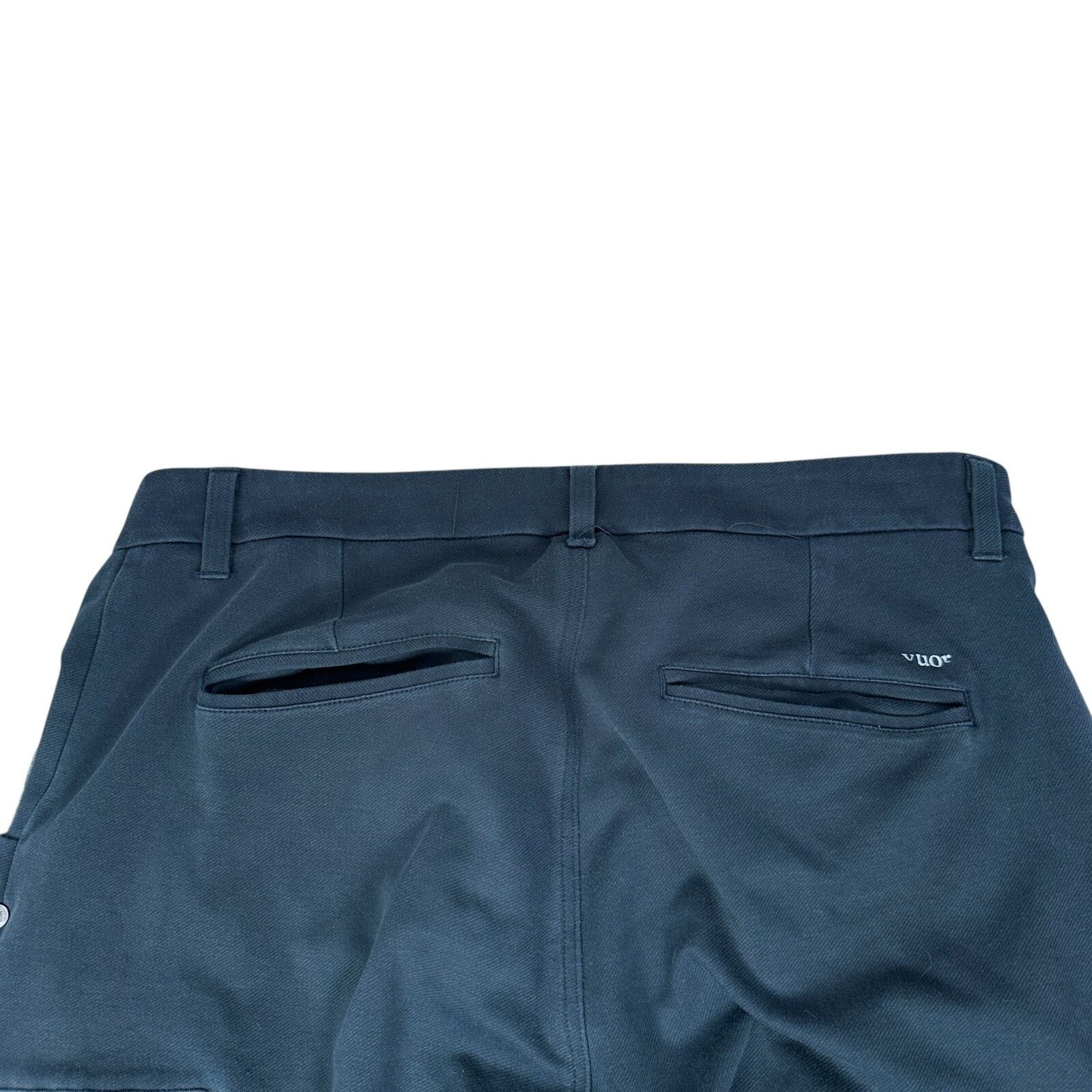 Vuori Vuori Cargo Trouser Pants 36 Navy Blue Pockets Straight Leg Size US 36 / EU 52 - 4 Thumbnail