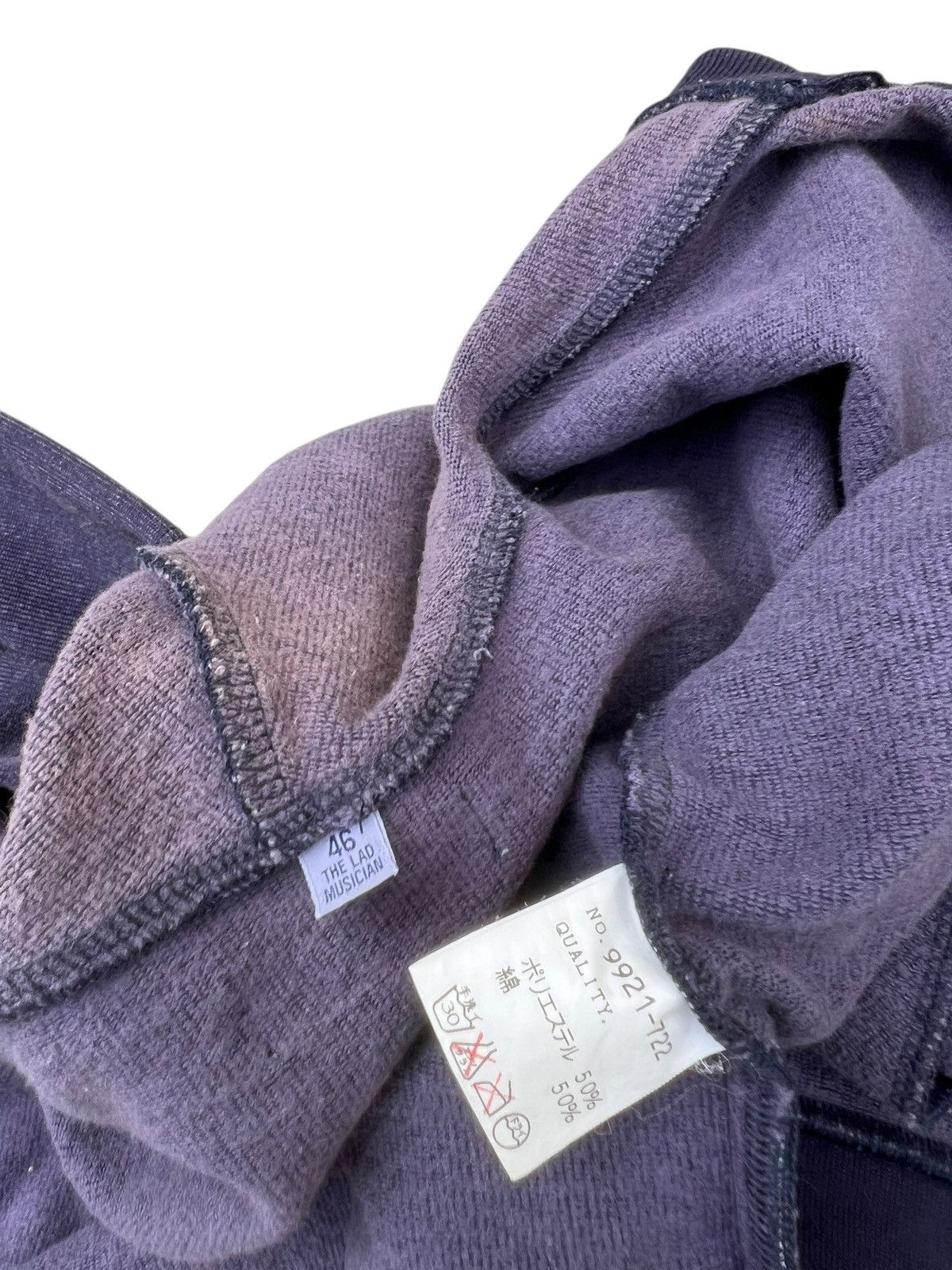 Lad Musician LAD MUSICIAN Japan Waxed Hoodie Zipper Sweater Size US M / EU 48-50 / 2 - 15 Thumbnail