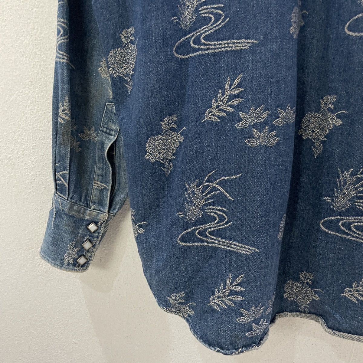 Japanese Brand Vintage Allen & Hanson Denim Jacket Size US M / EU 48-50 / 2 - 8 Thumbnail