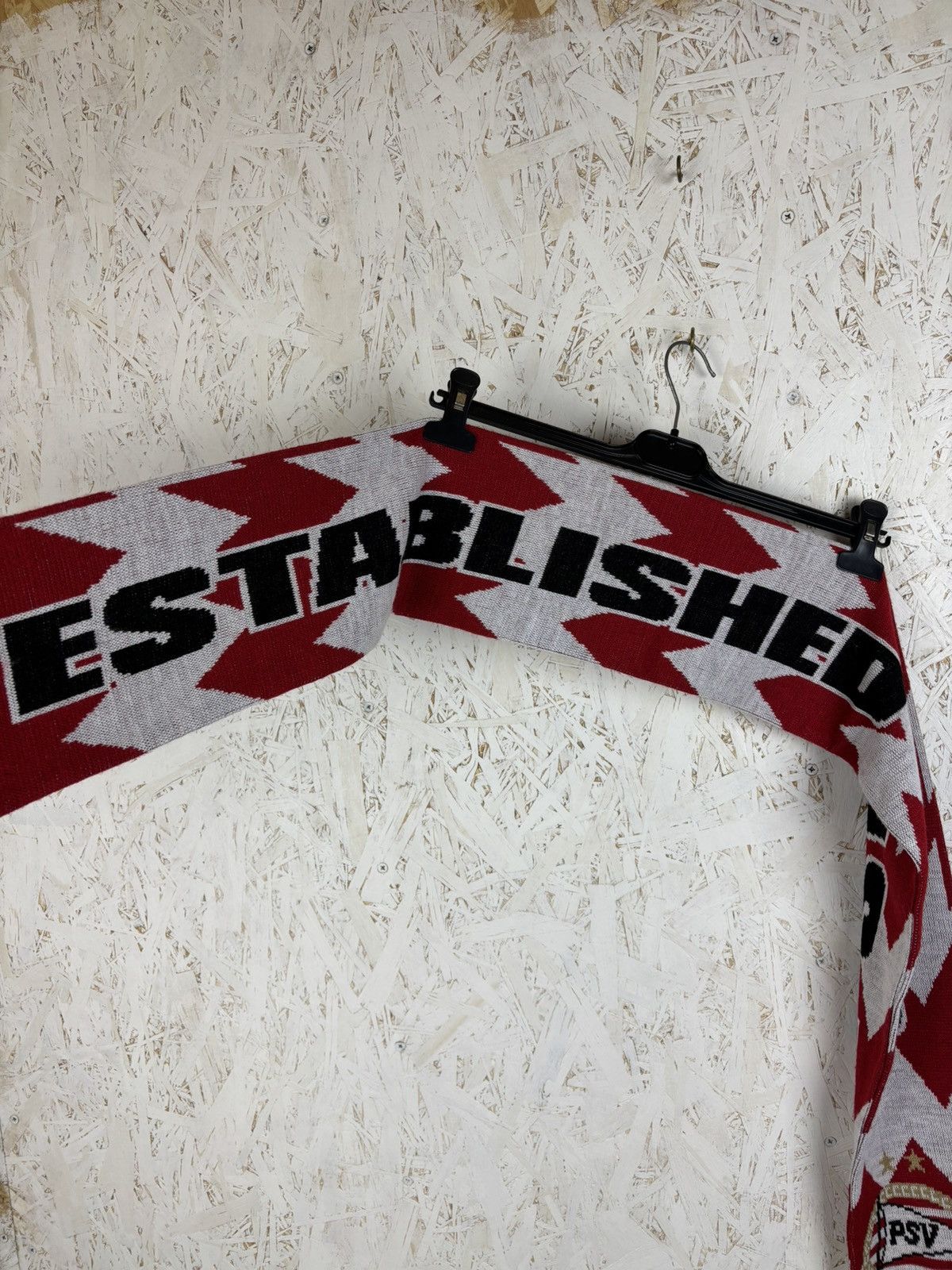 Vintage Vintage PSV Eindhoven 1913 Fanwear Soccer Football Scarf Size ONE SIZE - 5 Thumbnail
