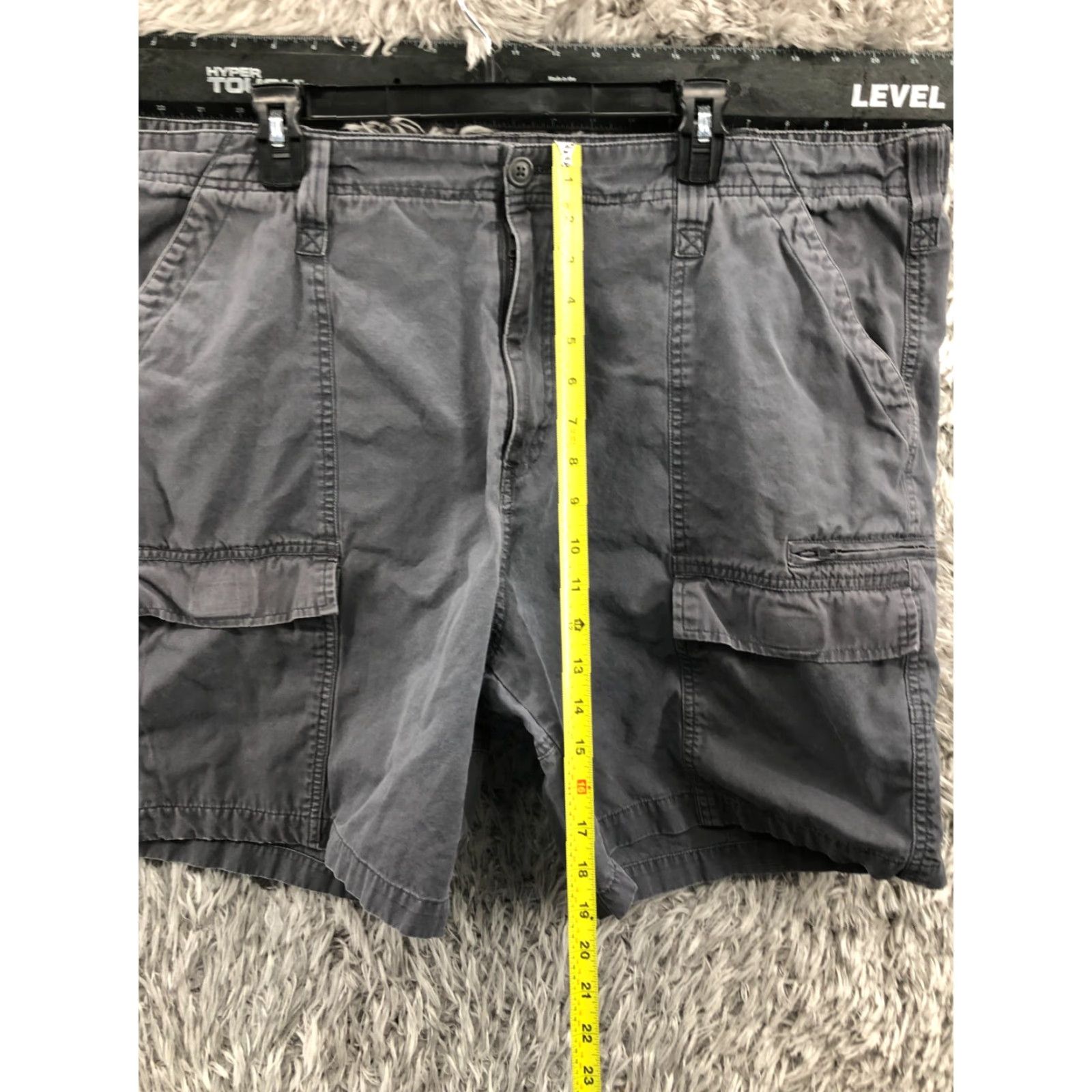 Vintage Outer Rim Mens Cargo Shorts 42 Regular Mid Gray Size US 42 / EU 58 - 3 Thumbnail