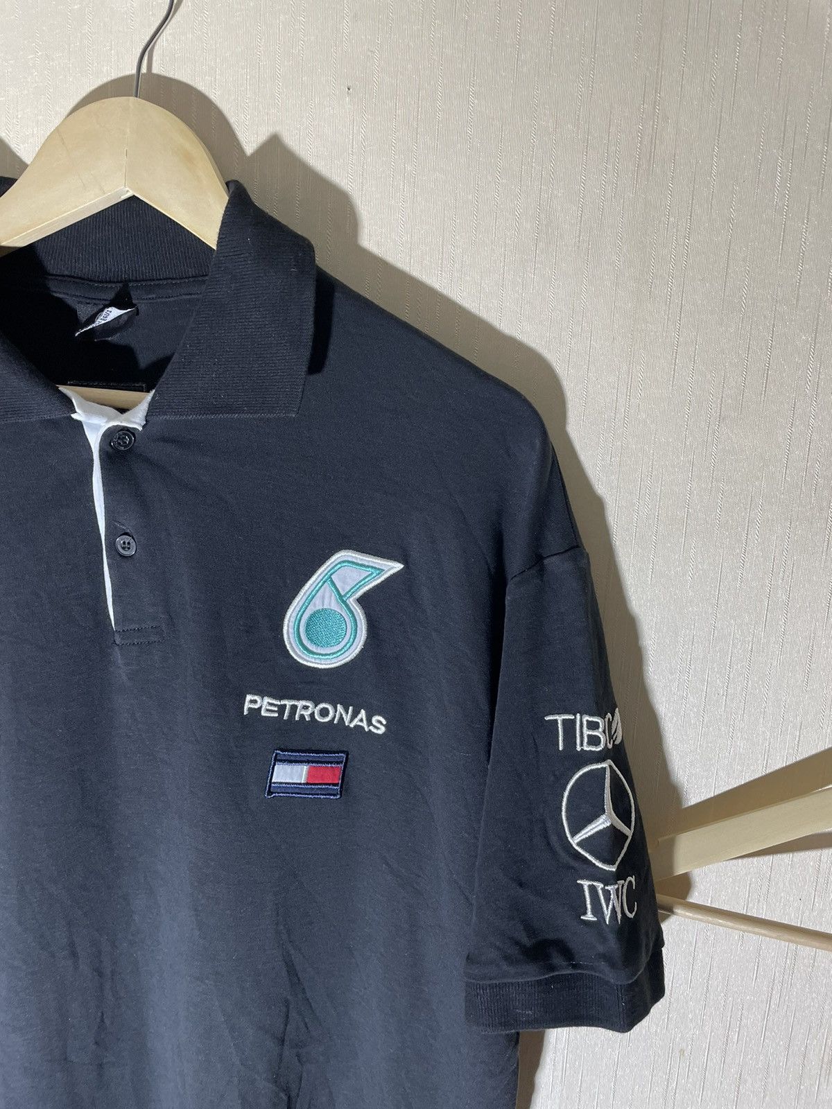 Vintage Mercedes Formula 1 racing polo shirt vintage Size US XL / EU 56 / 4 - 3 Thumbnail