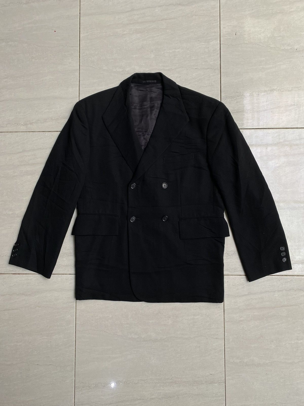 Tete Homme TETE HOMME Black Suit Size 54L - 1 Thumbnail