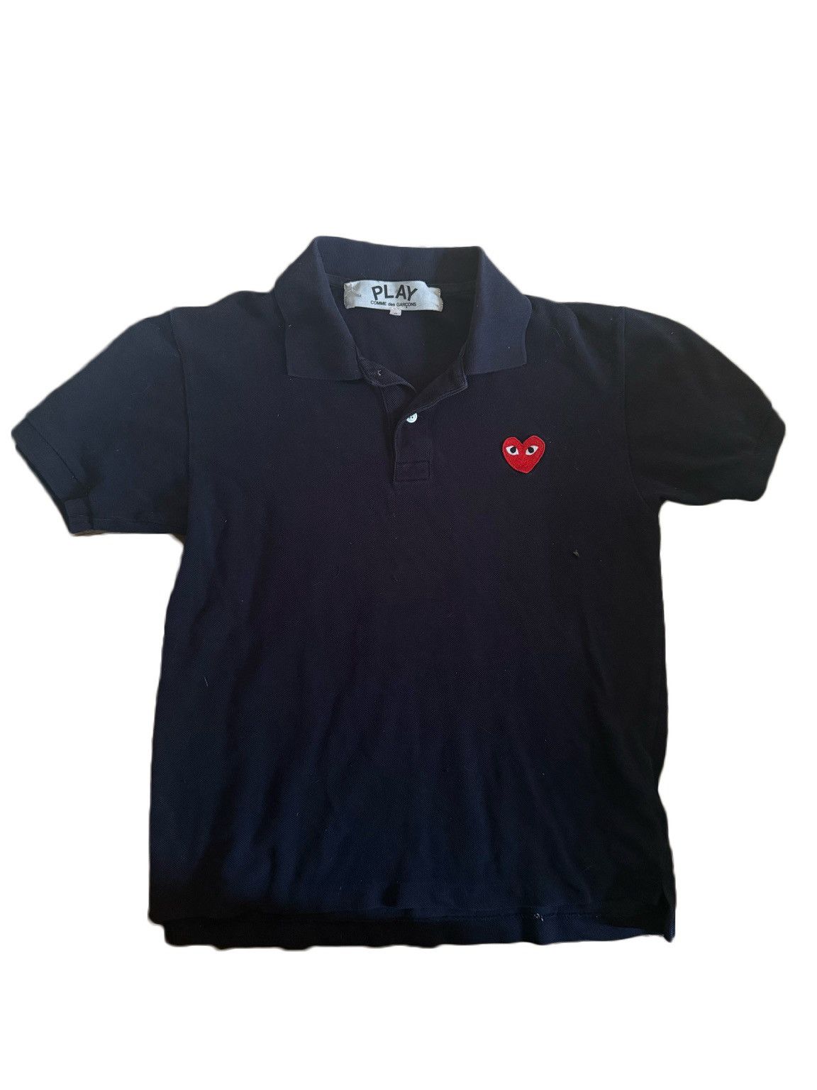 Comme des Garcons PLAY Comme Des Garcons Polo Red Heart Size US S / EU 44-46 / 1 - 2 Thumbnail