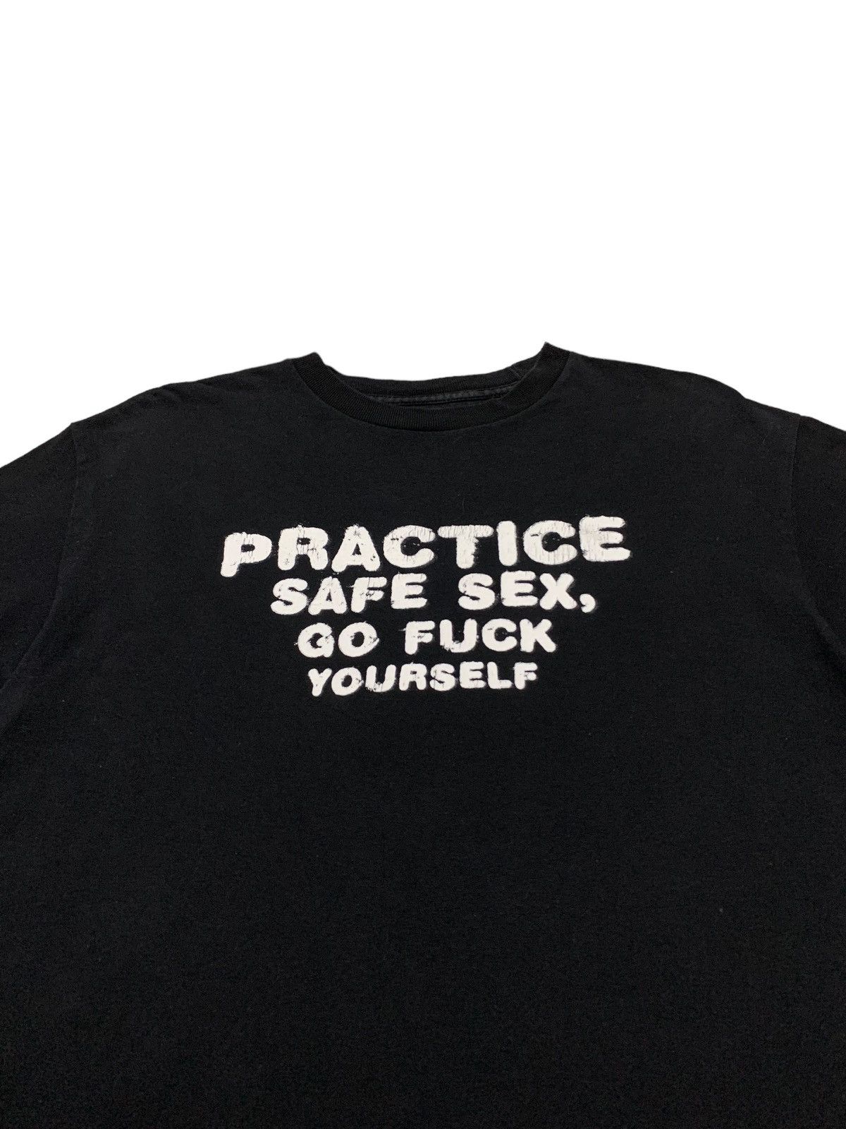 Other Vintage Y2K Spencer PSSGFY Word Tee Shirt Size US M / EU 48-50 / 2 - 4 Thumbnail