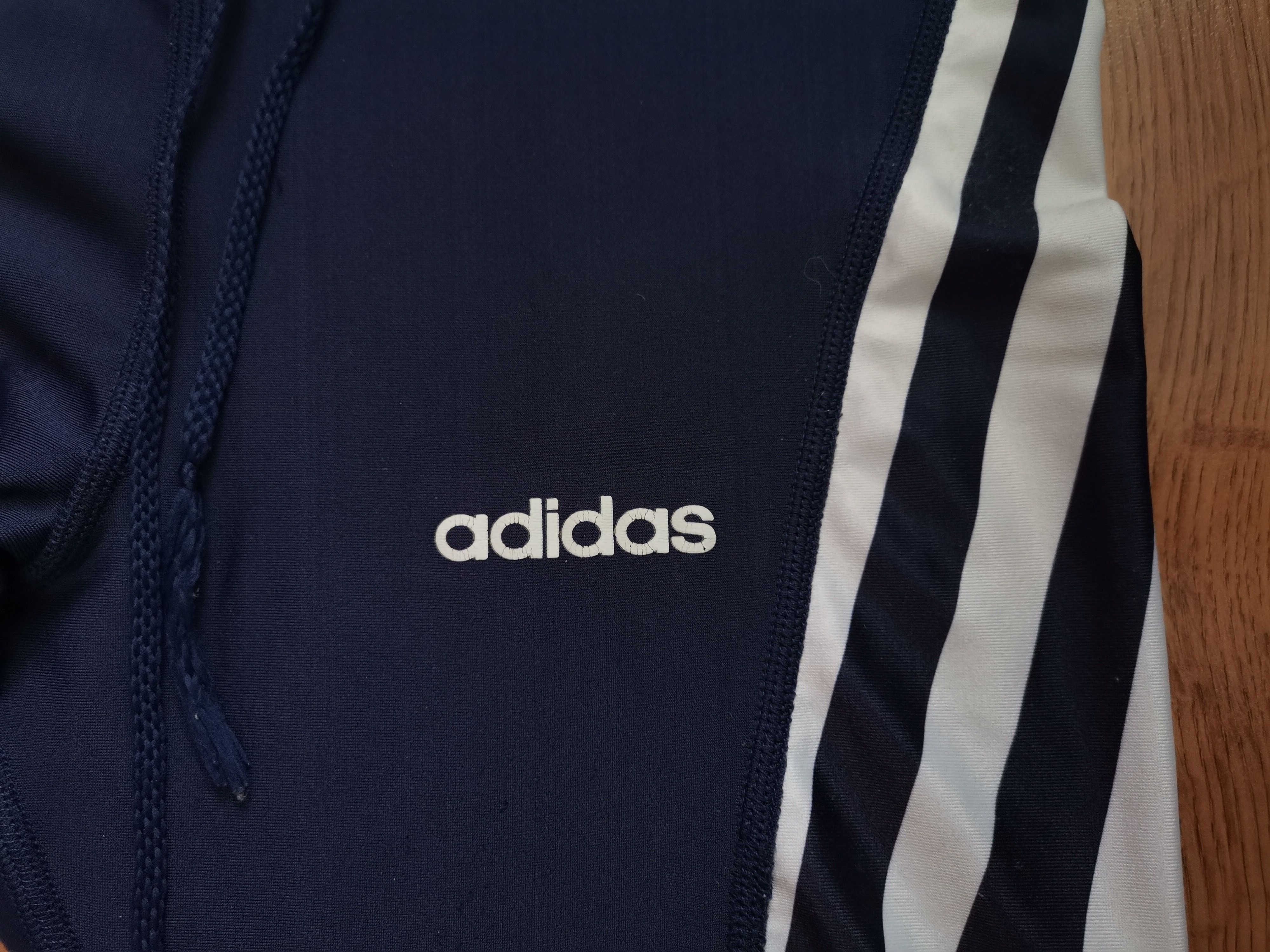 Adidas Vintage Adidas Women's Leggings Size 26" / US 2 / IT 38 - 2 Thumbnail