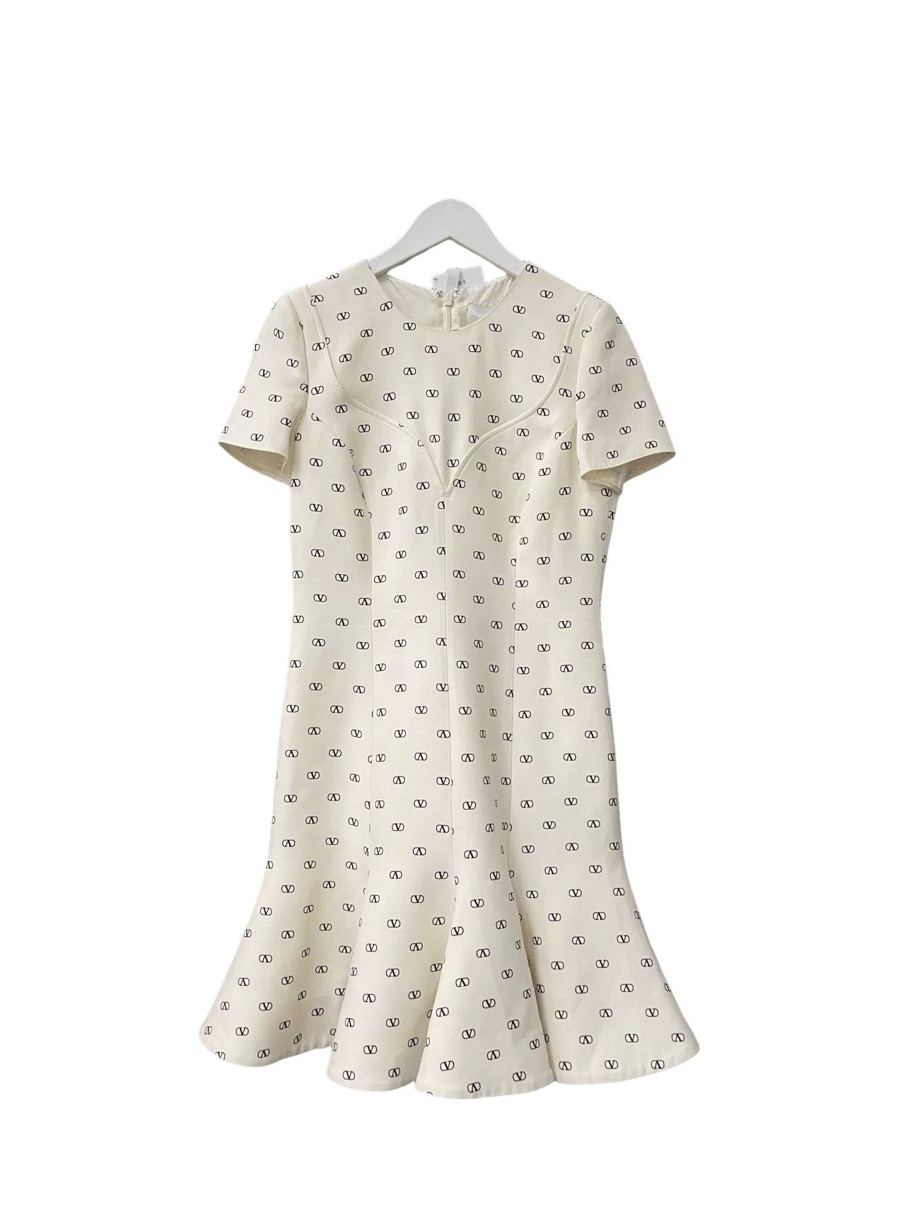 Valentino Valentino Logo Print Mini Dress Size 38 Size XS / US 0-2 / IT 36-38 - 1 Thumbnail