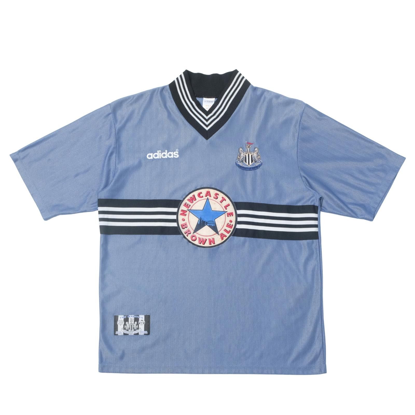 Adidas 1996/97 Newcastle United Away Shirt Adidas (L) Size US L / EU 52-54 / 3 - 1 Thumbnail