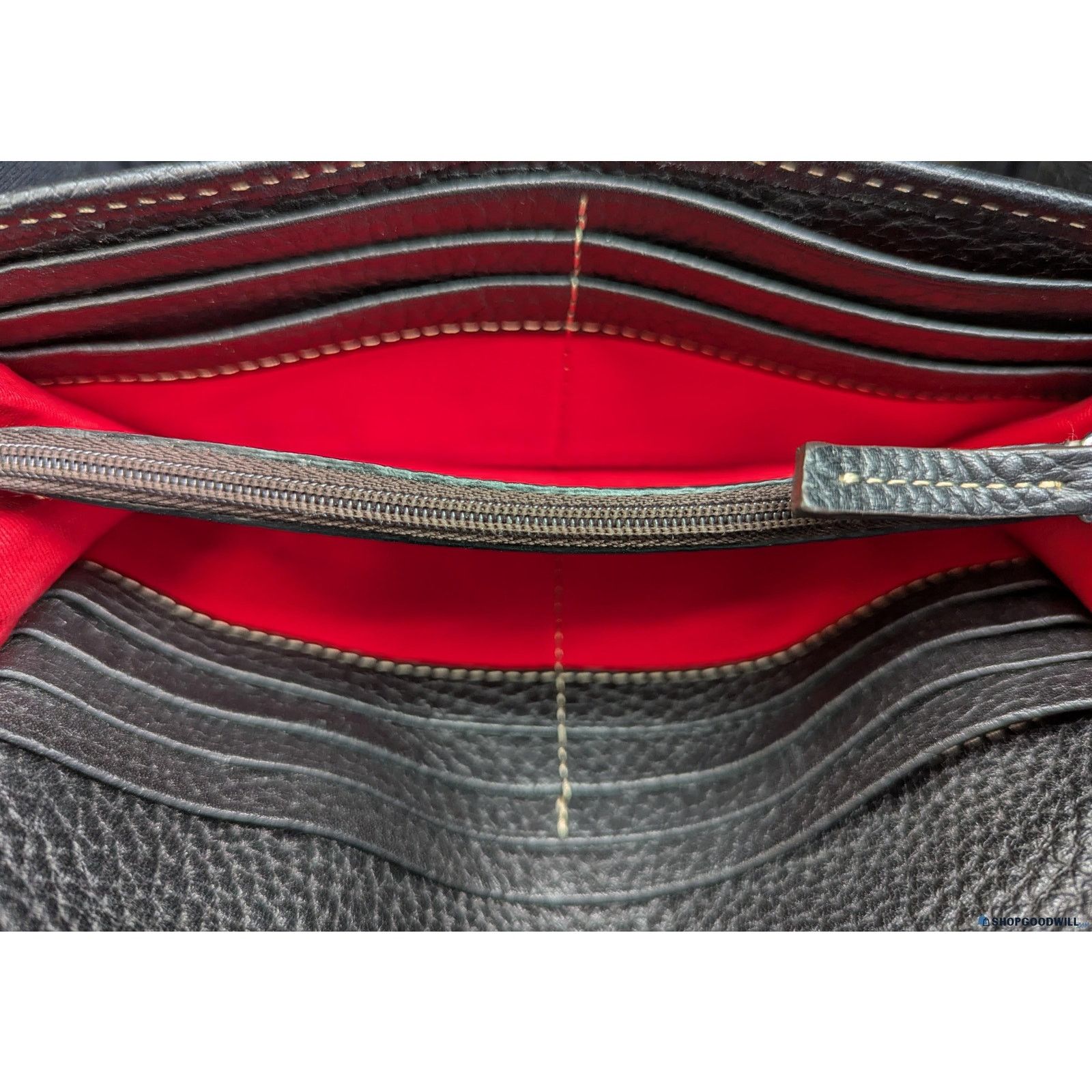 Dooney & Bourke Dooney & Bourke Pebble Grain Leather Bifold Wallet Vintage Size ONE SIZE - 4 Thumbnail