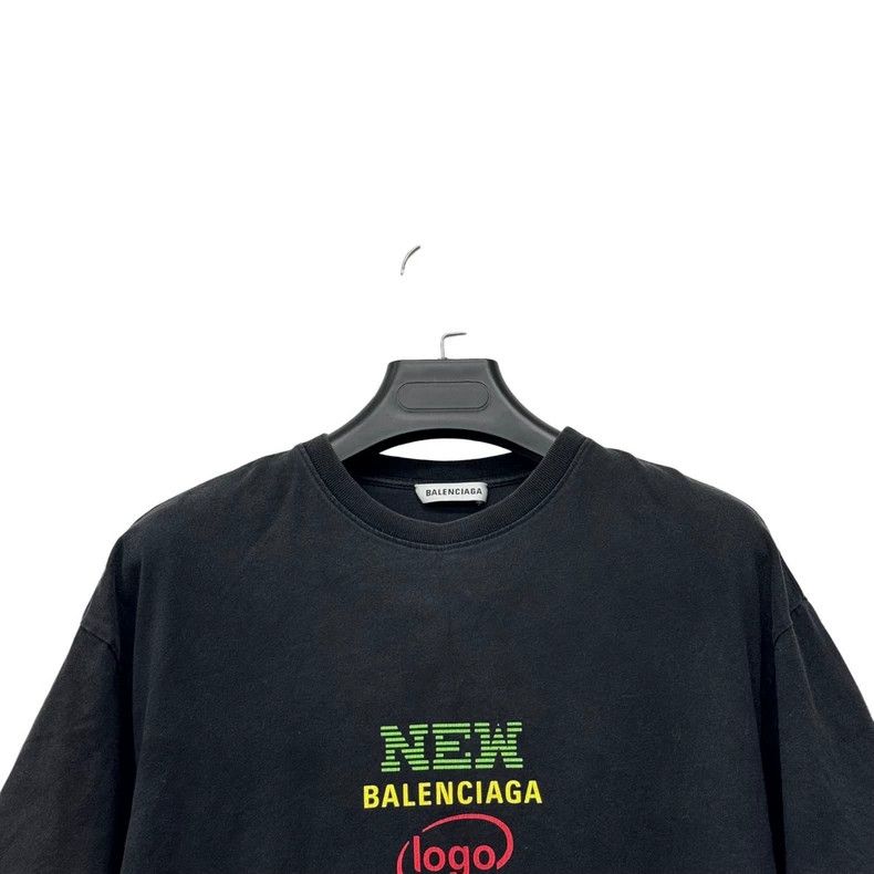 Balenciaga Balenciaga Color logo printed round neck short sleeve T-sh Size US S / EU 44-46 / 1 - 4 Thumbnail