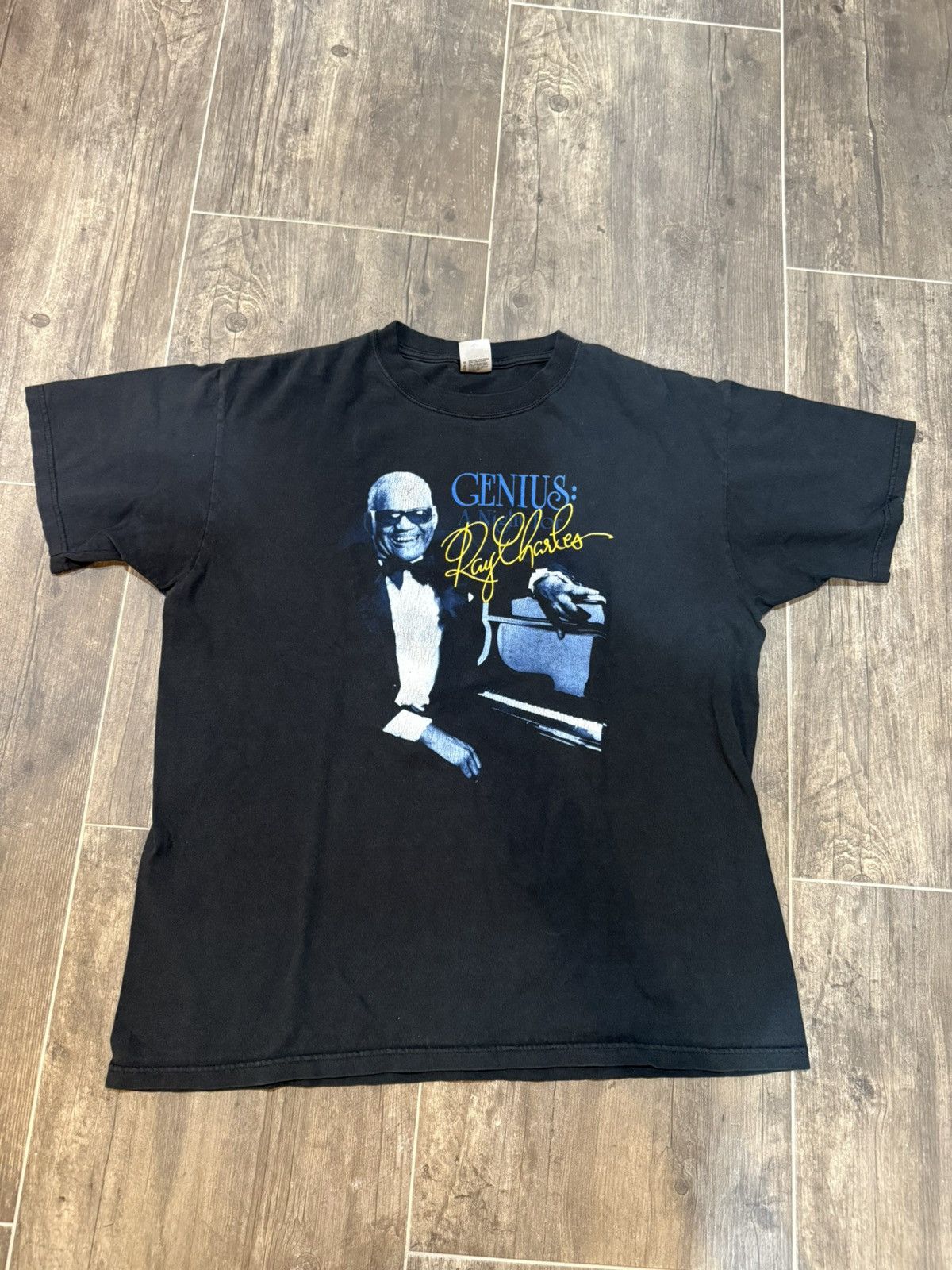 Vintage Vintage Genius: Ray Charles Commemoration Concert Tee Size US L / EU 52-54 / 3 - 1 Thumbnail