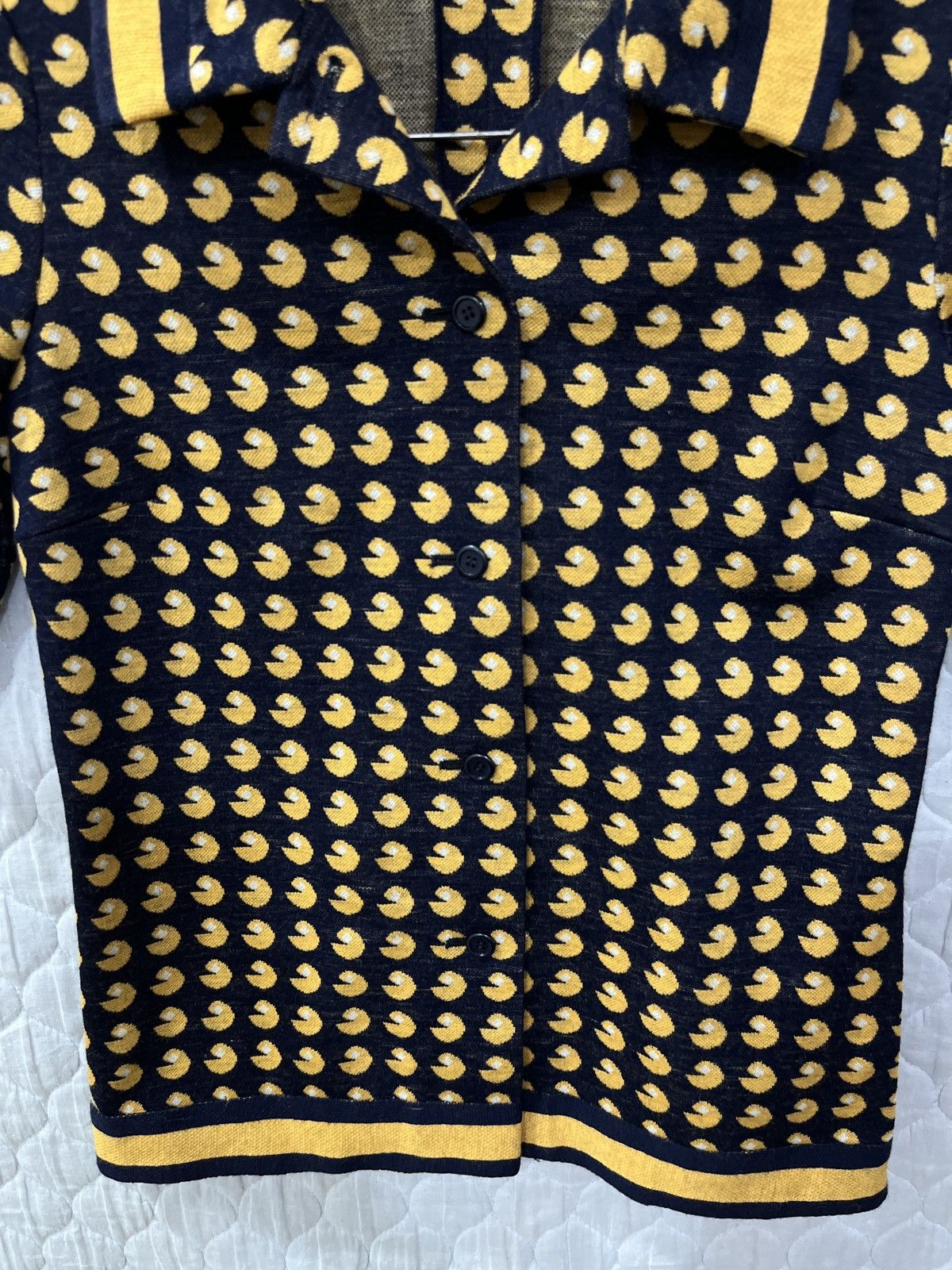 Lanvin 🔥🔥RARE DESIGN VTG LANVIN PAC MAN SHIRTS Size S / US 4 / IT 40 - 5 Thumbnail