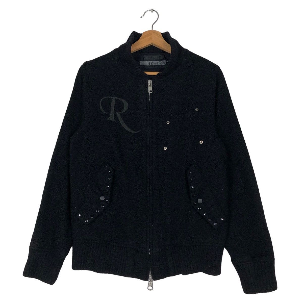 Hysteric Glamour 🔥Biker Jacket Double Breast Biker The Roods Japan Made Size US S / EU 44-46 / 1 - 2 Thumbnail