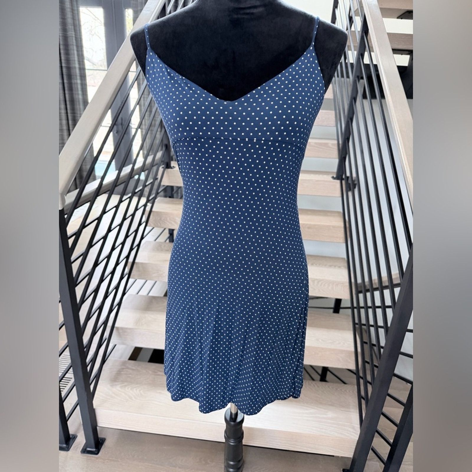 Other New Y2k Vintage Polka Dot Blue Nightie size S Size ONE SIZE - 1 Thumbnail