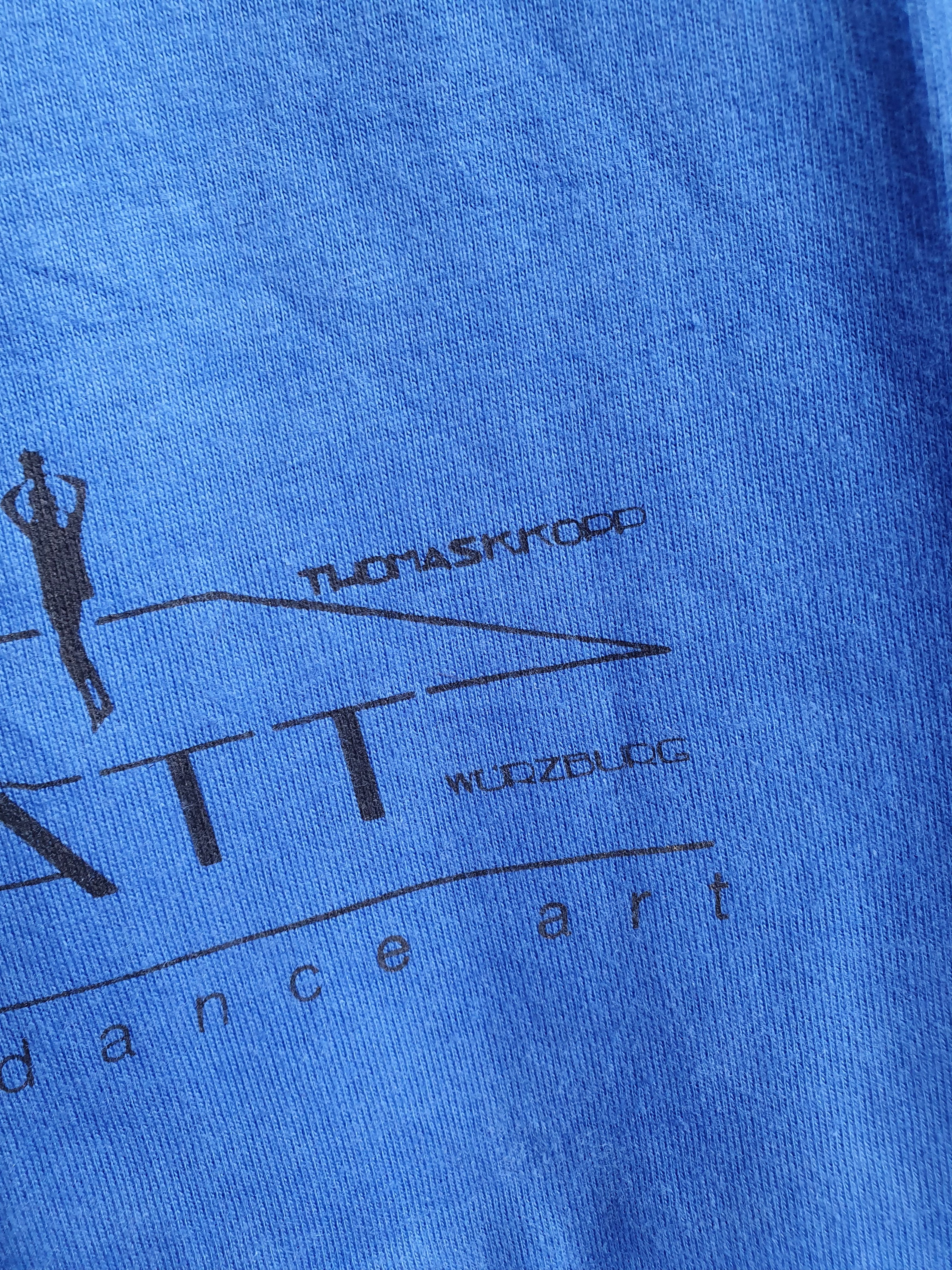 Hanes × Vintage School For Dance Art Tanz Werkstatt Single Stitch tee sz L Size US L / EU 52-54 / 3 - 8 Thumbnail
