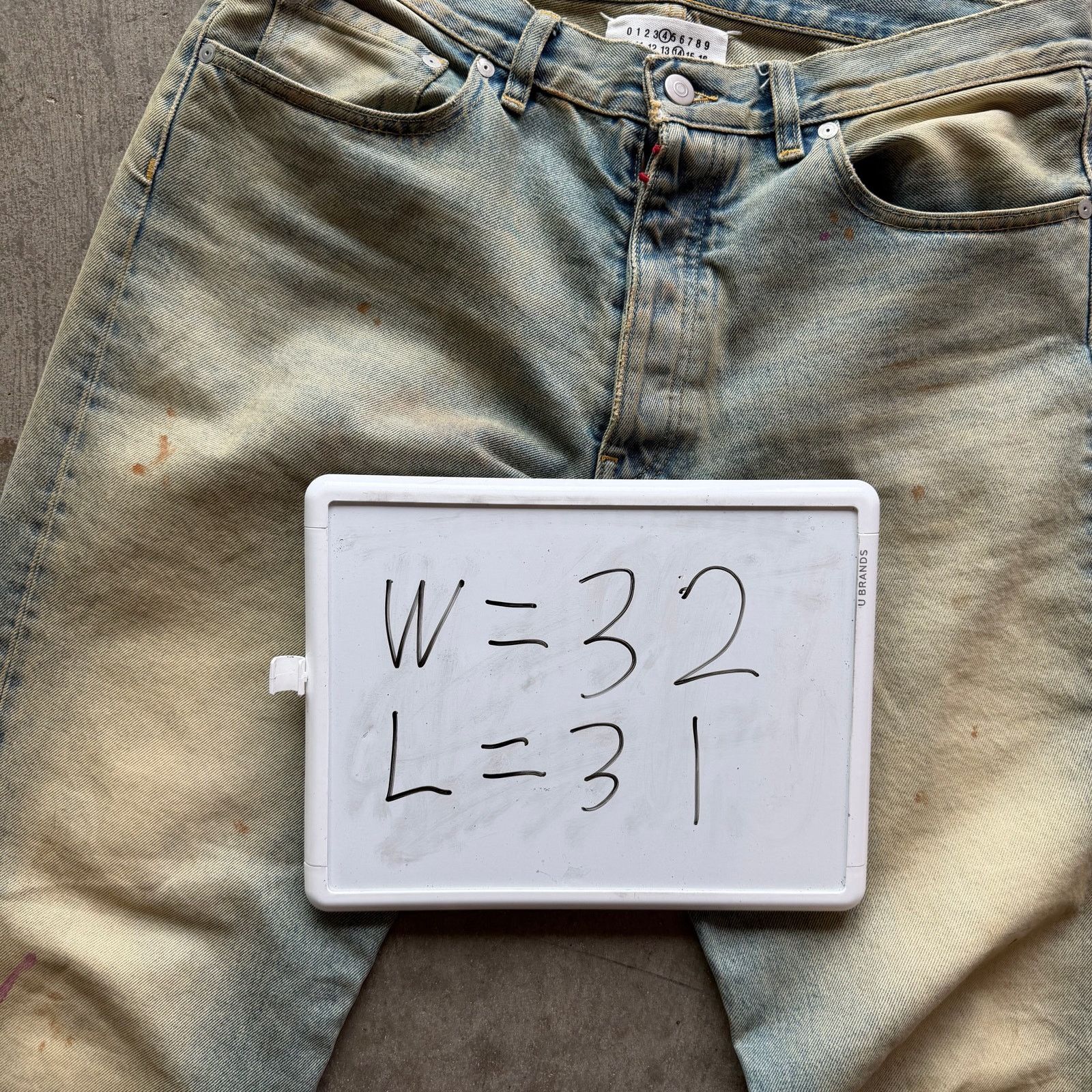 Maison Margiela Maison Margiela Gradient Dirty Denim Size US 32 / EU 48 - 16 Thumbnail