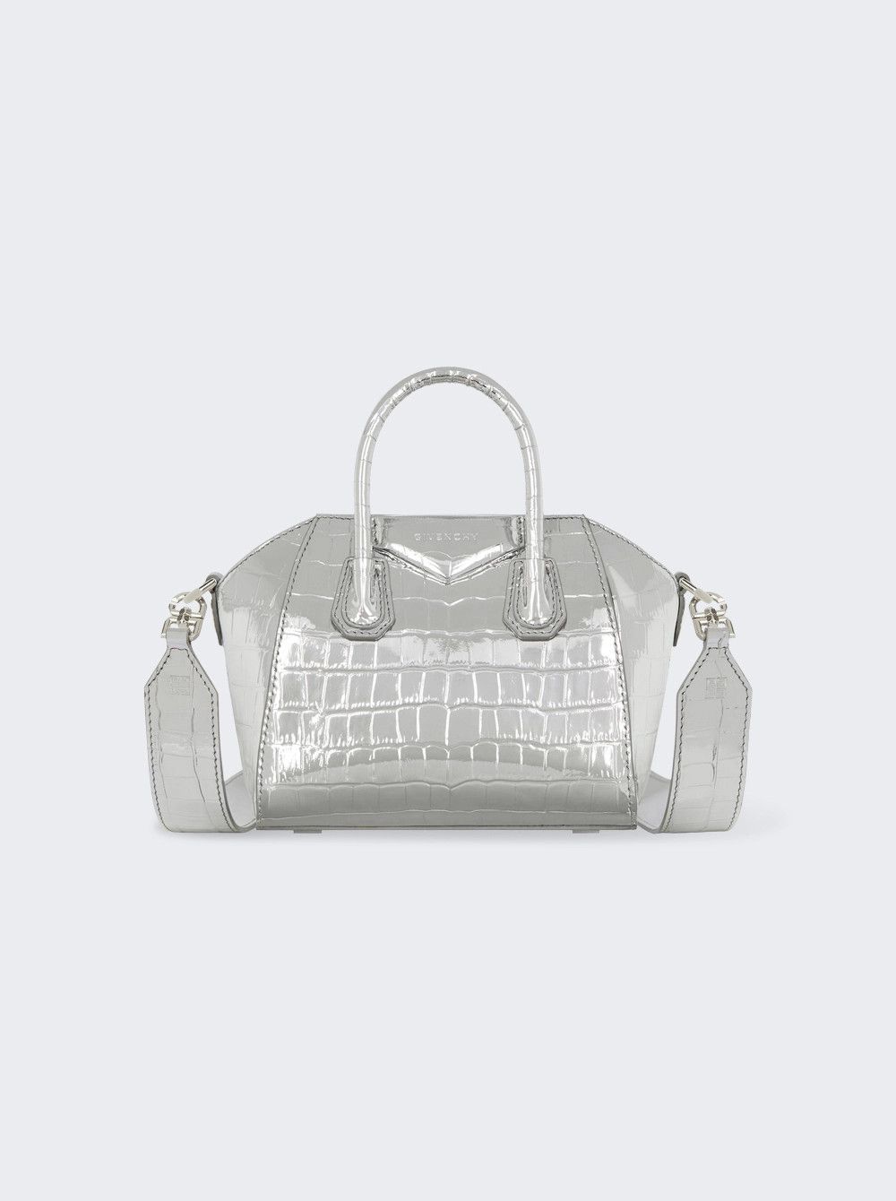 Givenchy o1w1db10825 Size: OS / Antigona Toy Bag in Silver Size ONE SIZE - 1 Thumbnail