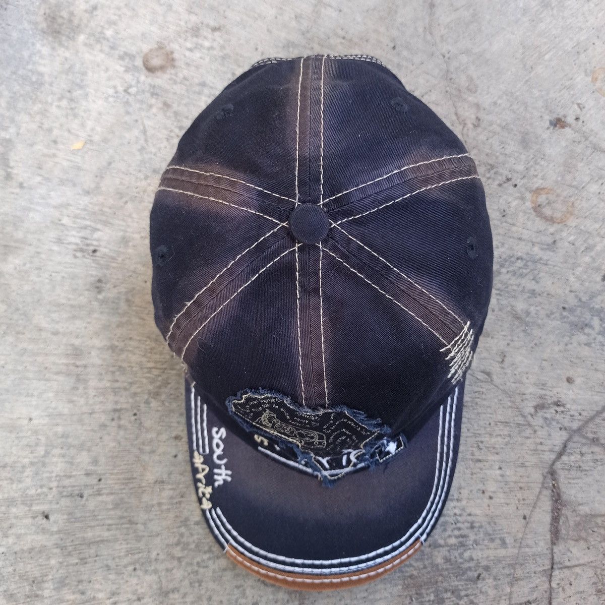 14th Addiction Sick washed distressed hat safari South Africa Size ONE SIZE - 17 Thumbnail
