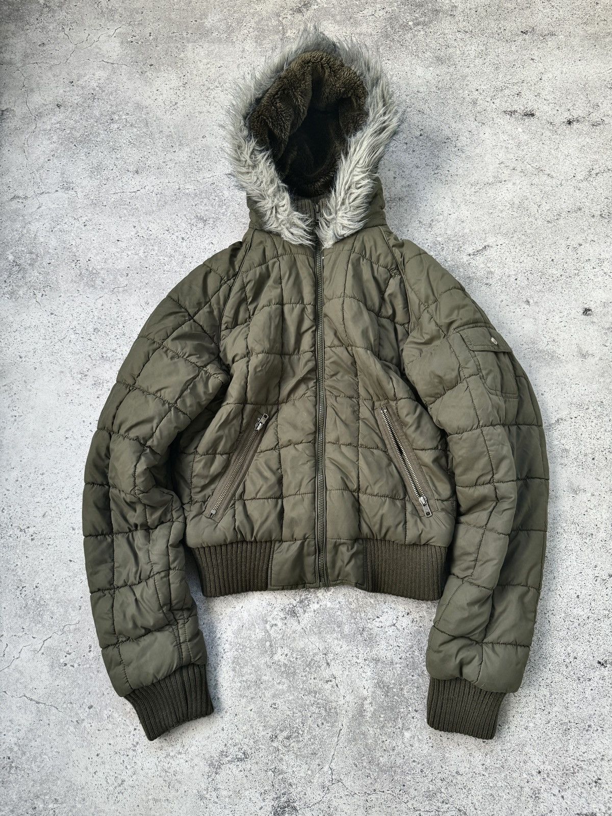 Beauty Beast × If Six Was Nine × Japanese Brand Vintage Japanese Fur Hood Ifsixwasnine Style Jacket Size US S / EU 44-46 / 1 - 1 Thumbnail
