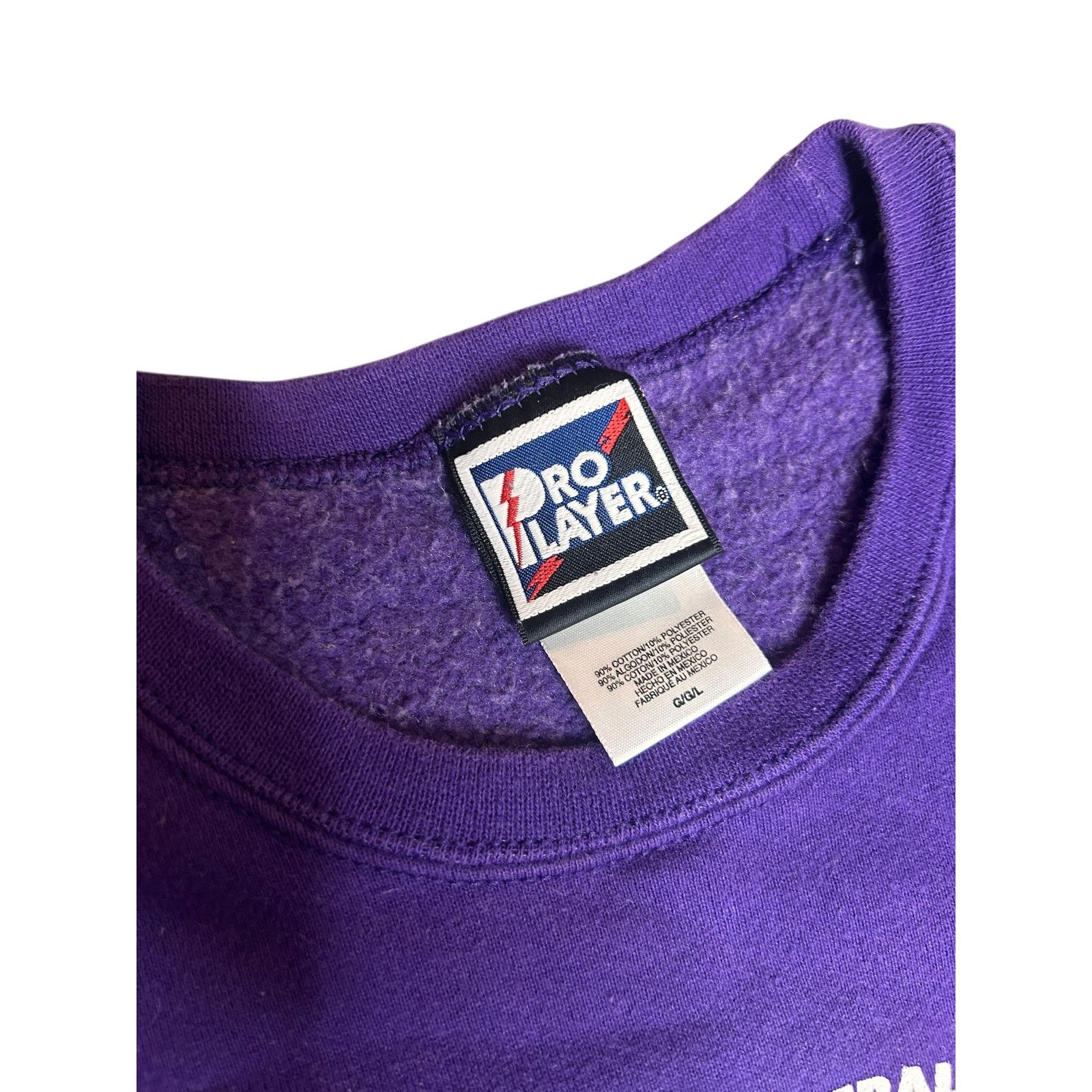 NFL × Pro Player × Vintage Vintage Pro Player Baltimore Ravens Super Bowl Sweatshirt Size US L / EU 52-54 / 3 - 4 Thumbnail
