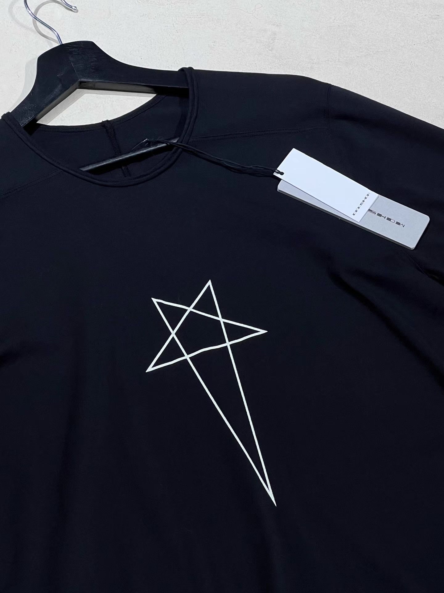 Rick Owens Rick Owens Pentagram Short Sleeve T-shirt Q13 Size US M / EU 48-50 / 2 - 5 Thumbnail
