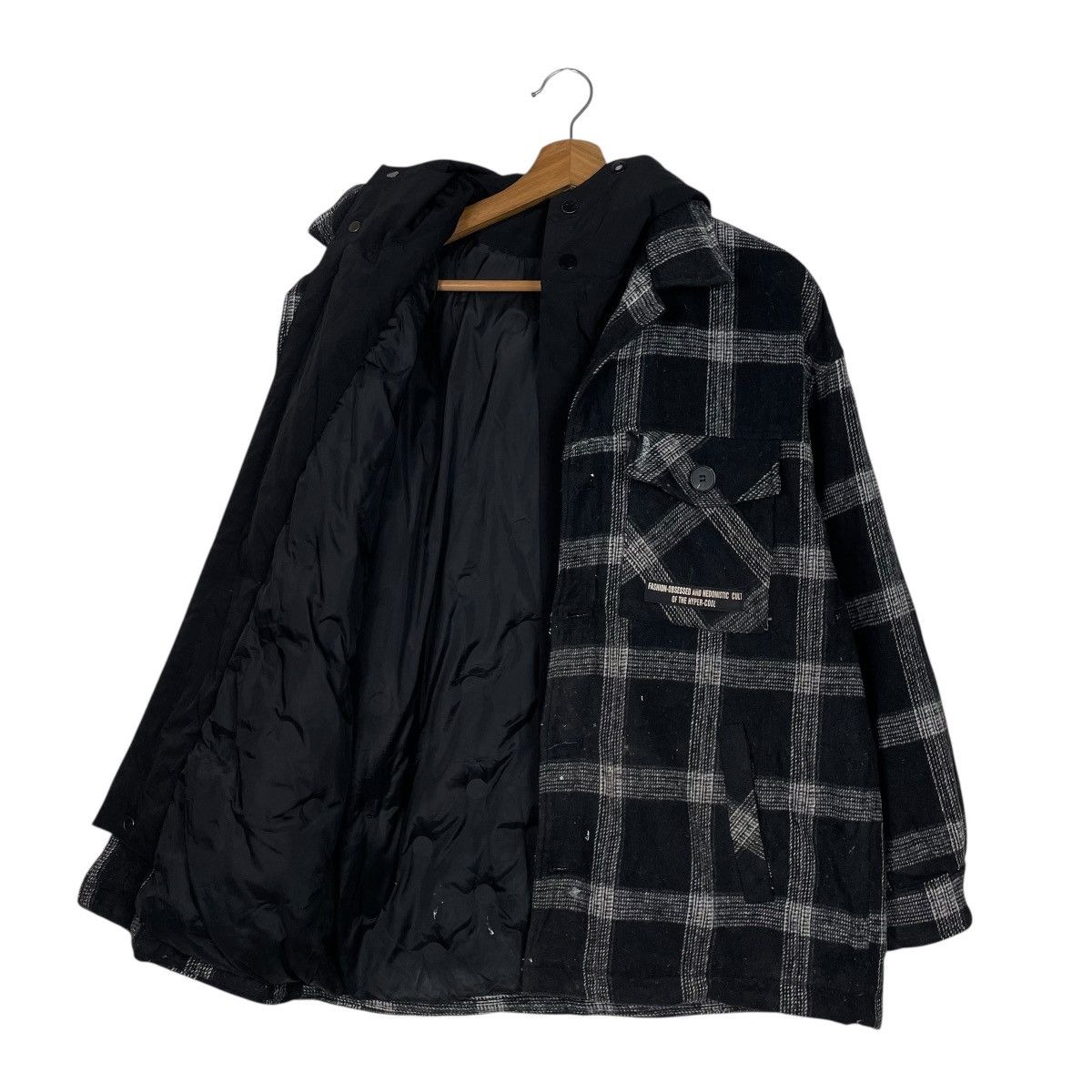 Japanese Brand Japanese Brand Tartan Hooded Jacket Size US M / EU 48-50 / 2 - 10 Thumbnail
