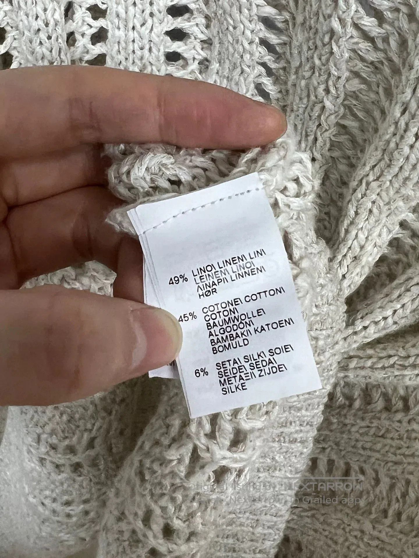 Brunello Cucinelli Brunello Cucinelli Sequin Knit Logo Cape. Size S / US 4 / IT 40 - 3 Thumbnail