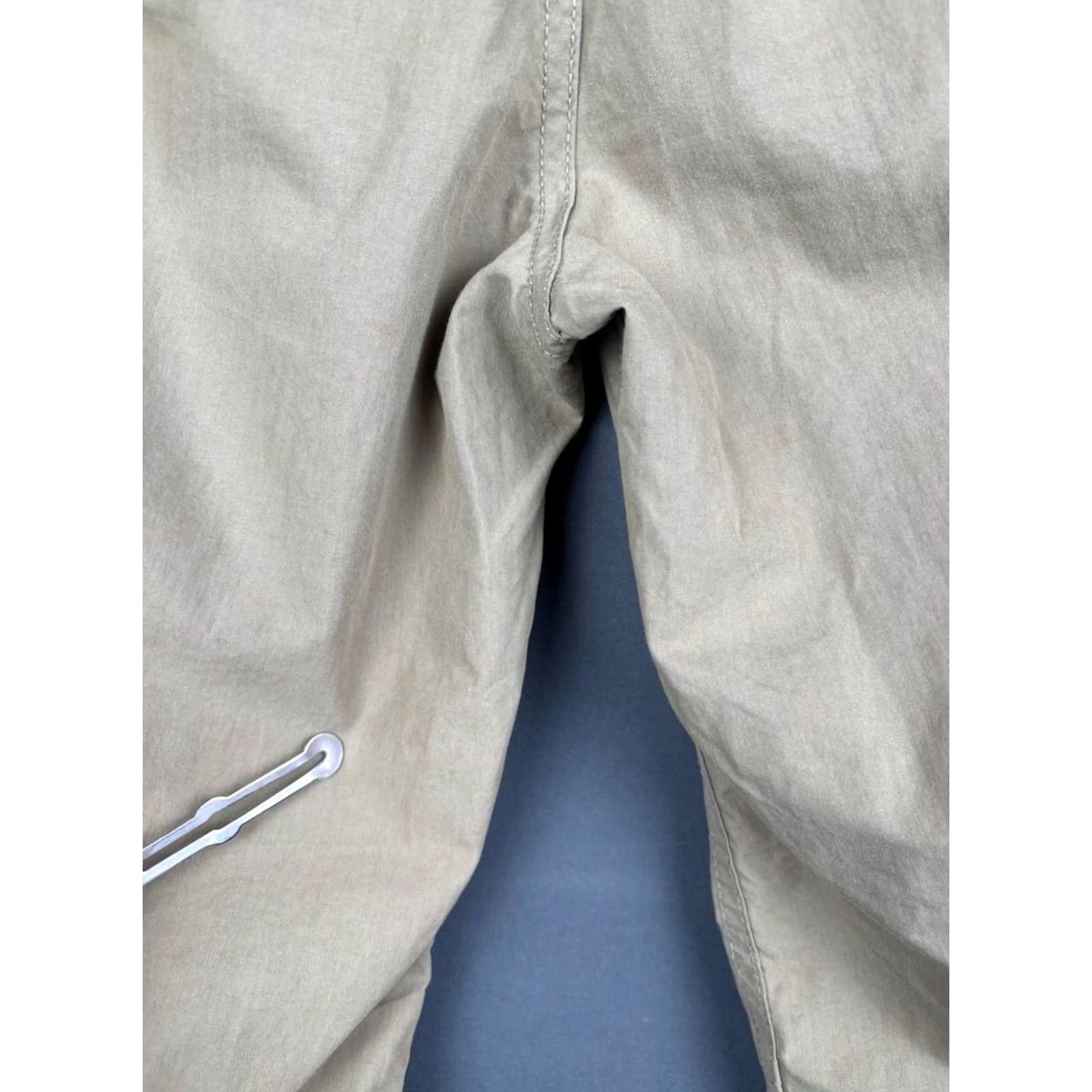 Diesel Diesel Pants Women Beige Cotton 28 Straight Leg Pockets Zipper Regular Pant 28 Mens Womens Boys Girls Size 28" / US 6 / IT 42 - 7 Thumbnail