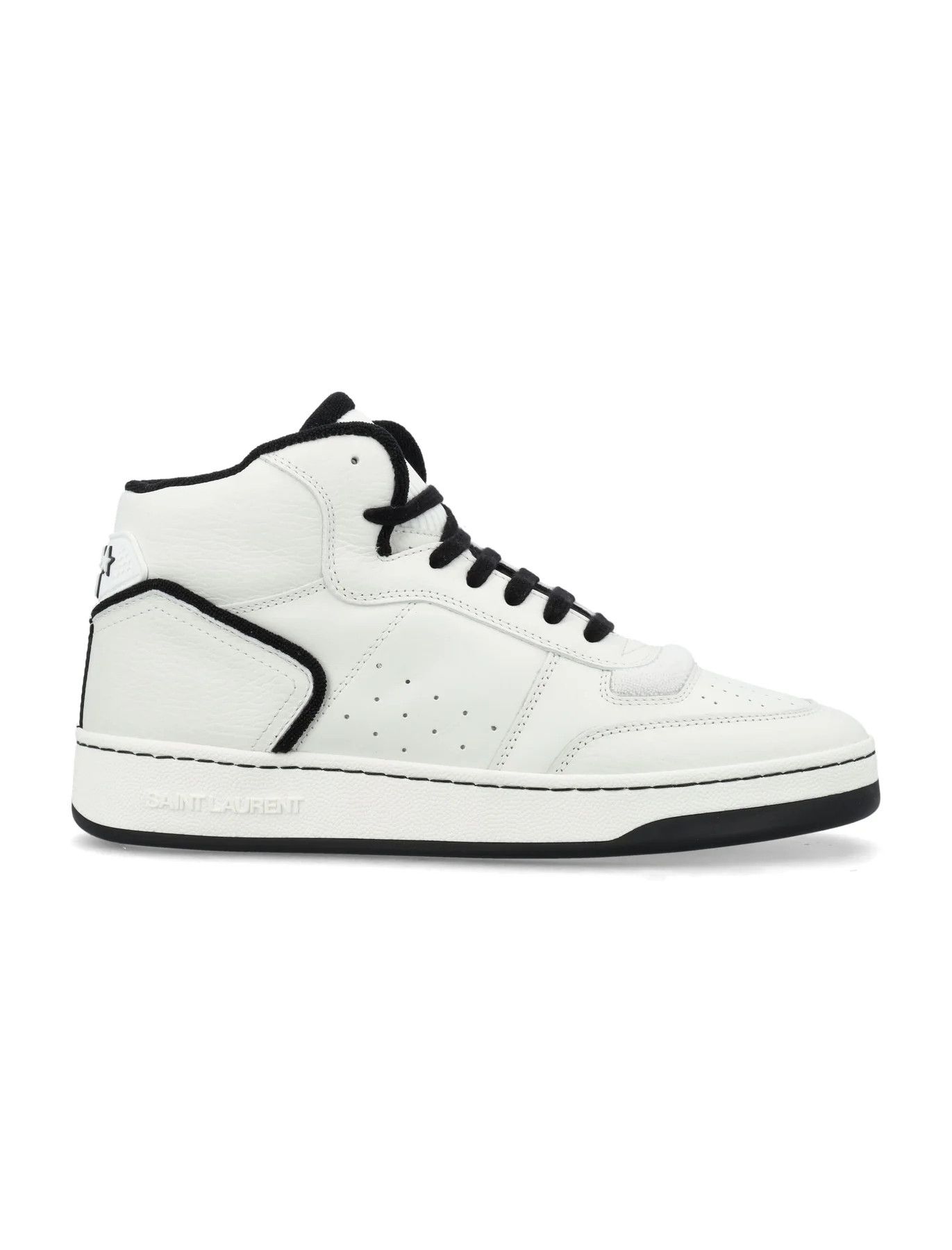 o1s1wg110724 Sl/80 Mid-Top Sneakers Smooth Grained White