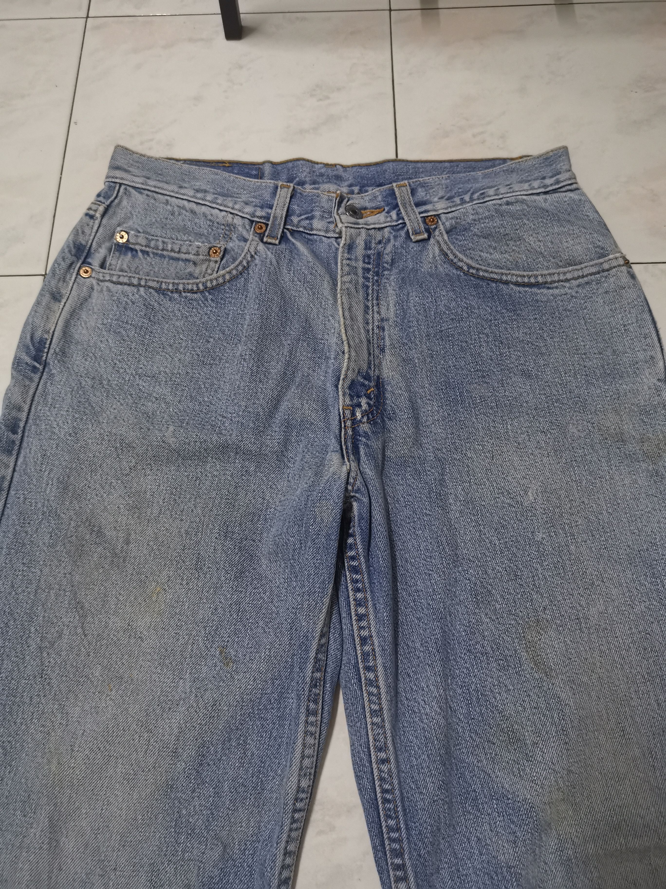 If Six Was Nine Vintage Levis 550 Light blue jeans Size US 32 / EU 48 - 7 Thumbnail