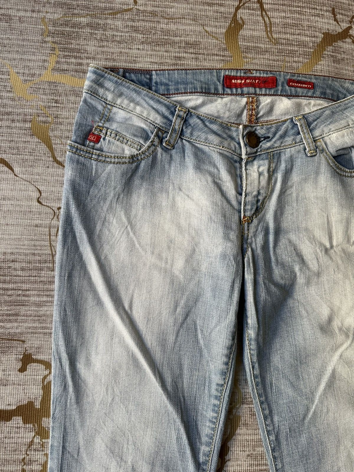 Miss Sixty FLARE Miss Sixty Faded Blue Jeans Size 28" / US 6 / IT 42 - 9 Thumbnail