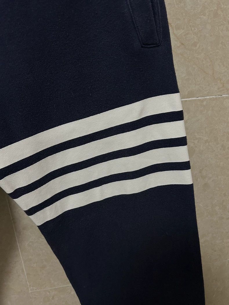 Thom Browne Thom Browne Size 2Classic four-stripe blue sweatpants -DMC- Size US 32 / EU 48 - 3 Thumbnail