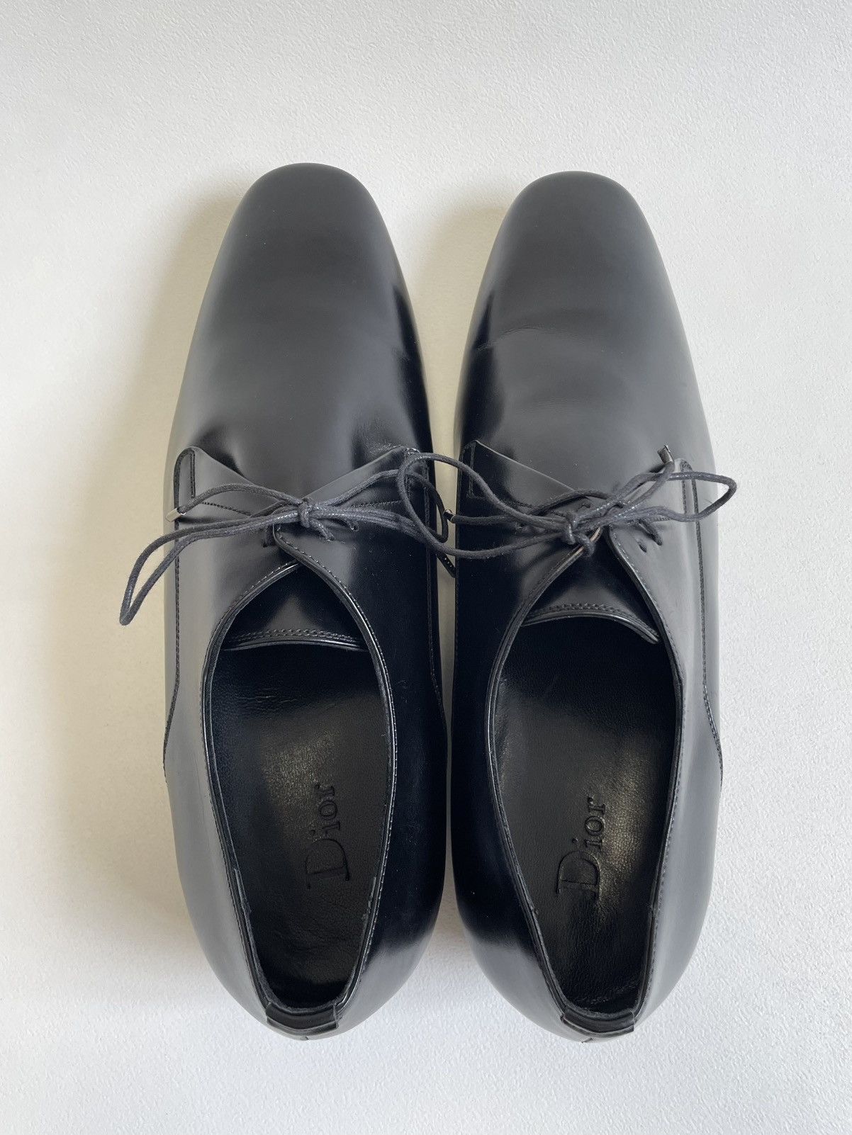 Dior Black Leather ‘Low Profile’ Derby Shoes Size US 8 / EU 41 - 16 Thumbnail