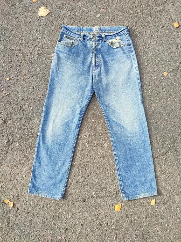 Dolce & Gabbana J&ANS Vintage Distressed Blue Denim Pants