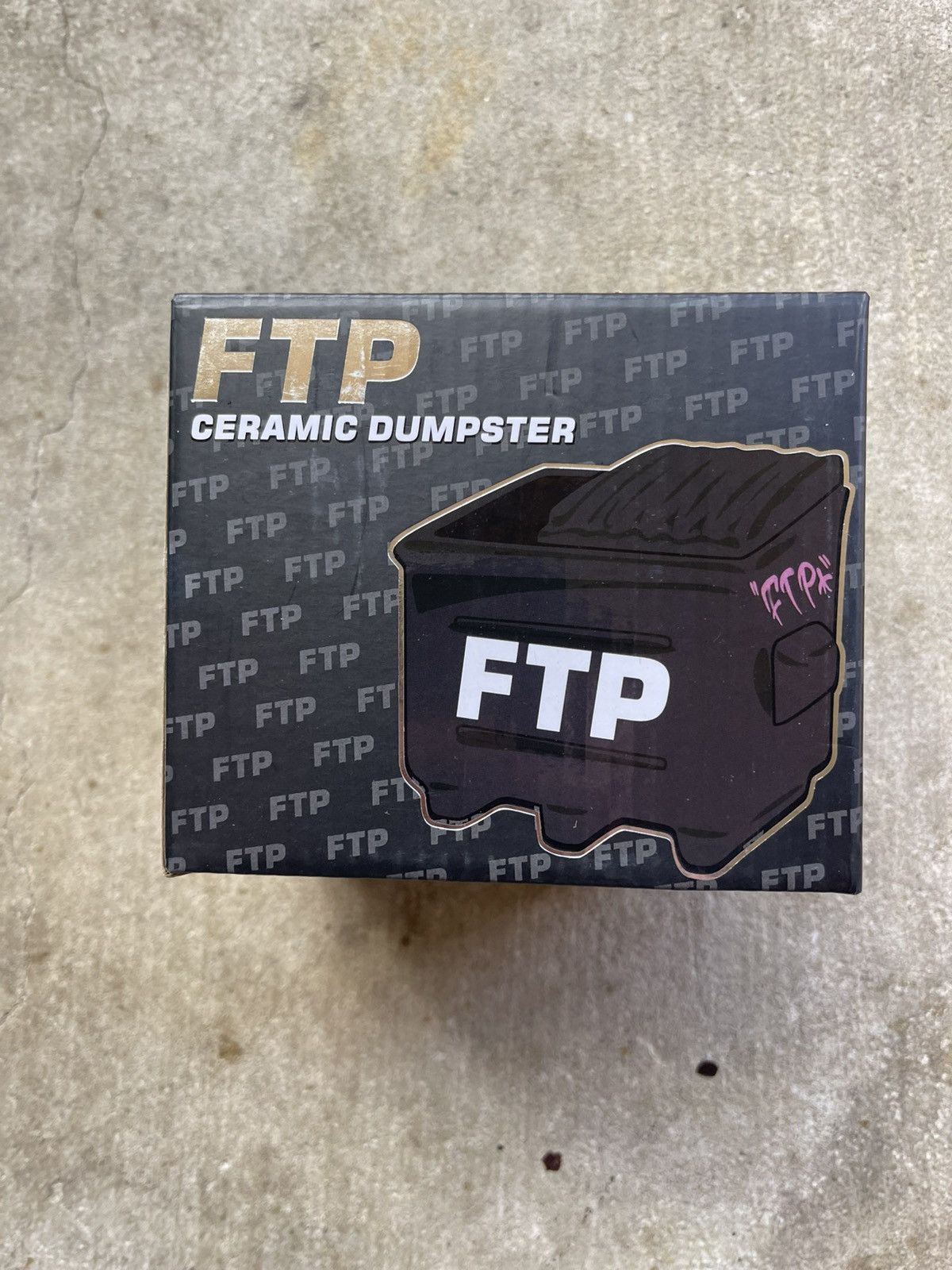 Fuck The Population FTP Ceramic Dumpster Size ONE SIZE - 1 Thumbnail