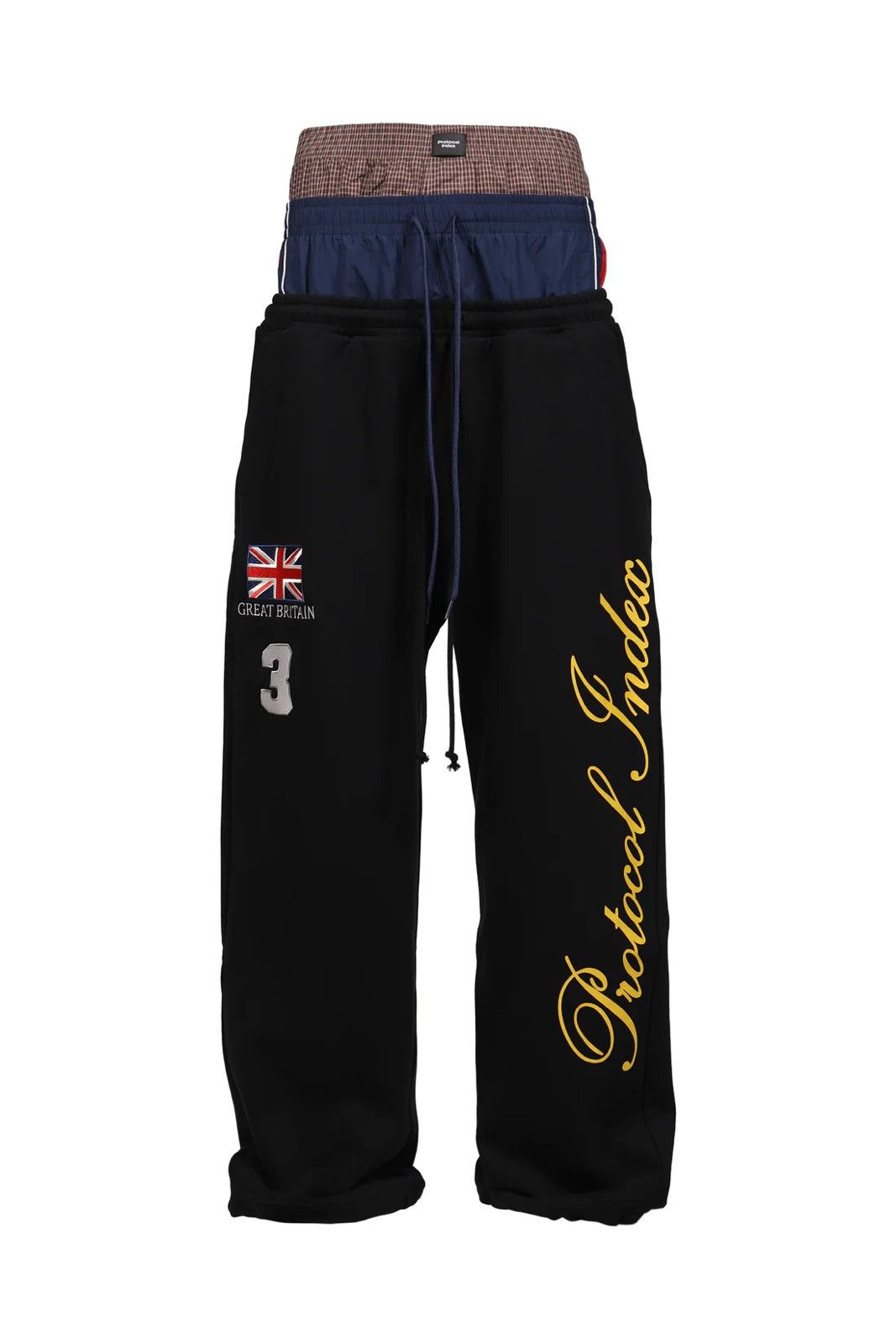 PROJECT G/R Protocol Index 3 LAYERED TRACK PANTS PROJECT GR | Grailed