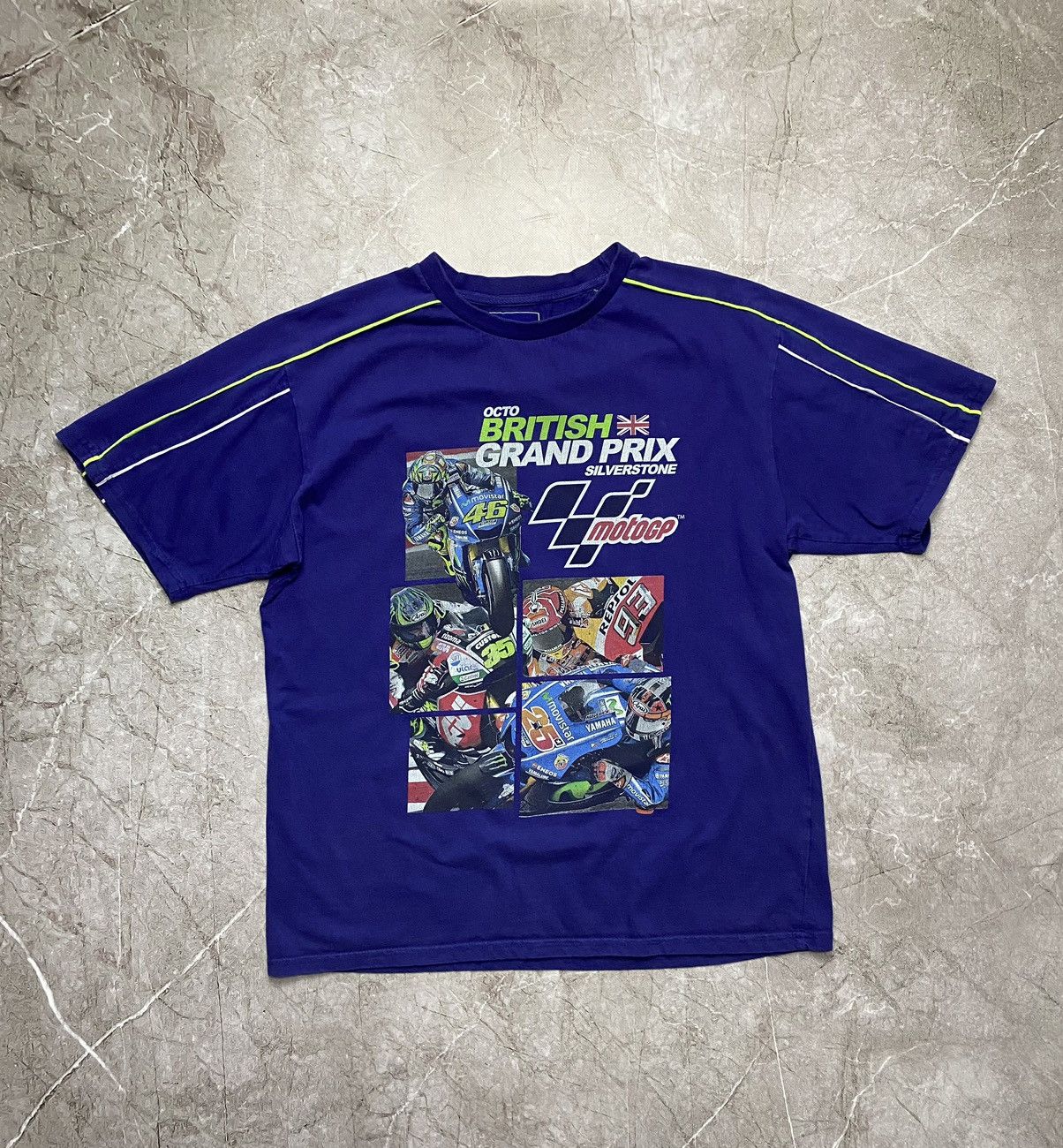 NASCAR × Vintage British Grand Prix Silverstone Moto GP Size US XL / EU 56 / 4 - 1 Thumbnail