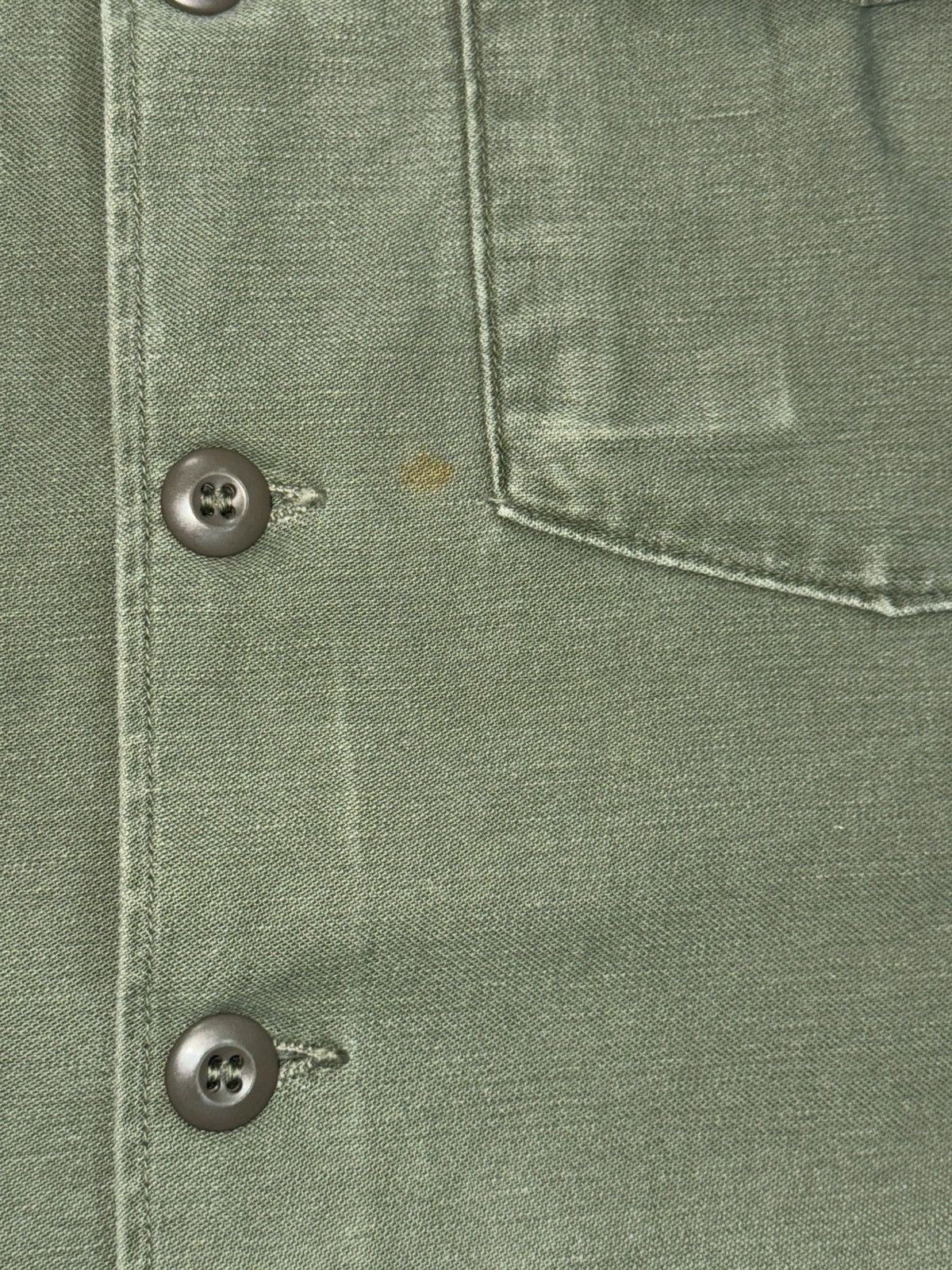 Vintage Vintage OG-107 Military Shirt Jacket Olive Fade USA Size US M / EU 48-50 / 2 - 7 Thumbnail