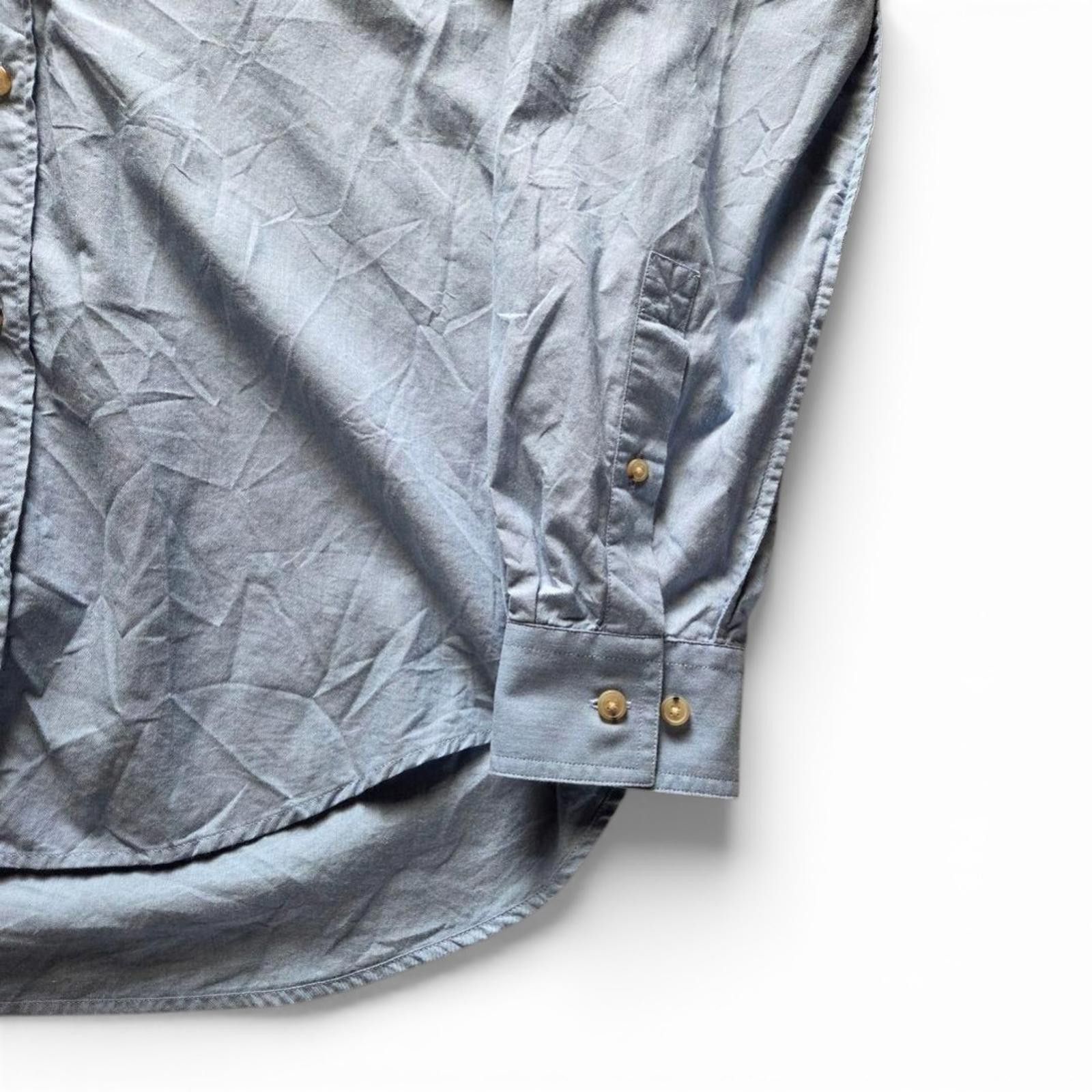 Acne Studios Acne Studios - Light Blue Button-Up Shirt Size US M / EU 48-50 / 2 - 5 Thumbnail