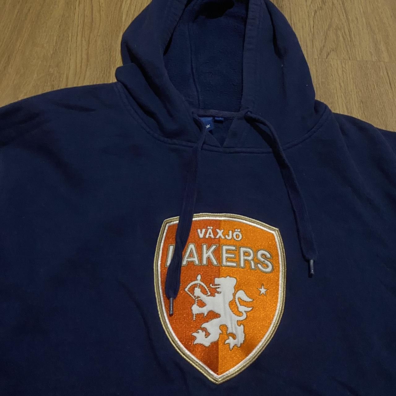 Reebok Navy Reebok hoodie with embroidered logo Size US XL / EU 56 / 4 - 2 Thumbnail