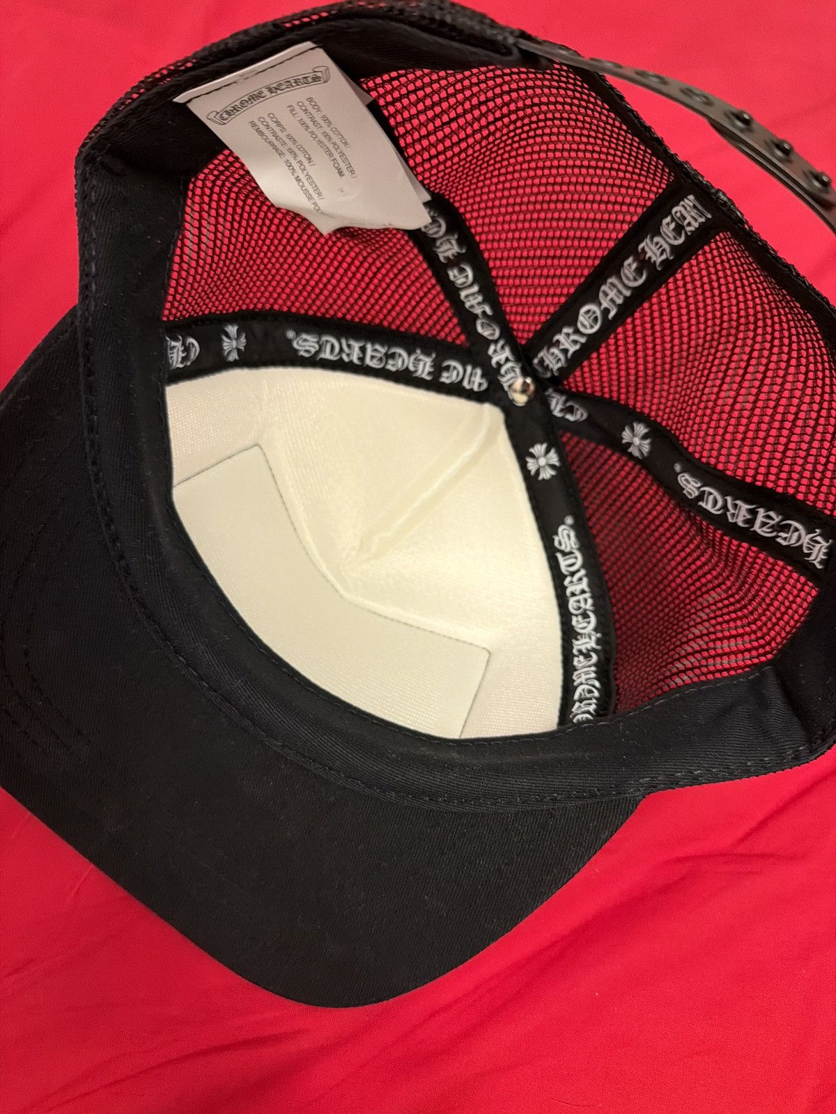 Chrome Hearts Chrome Hearts Hollywood Trucker Cap Size ONE SIZE - 4 Thumbnail