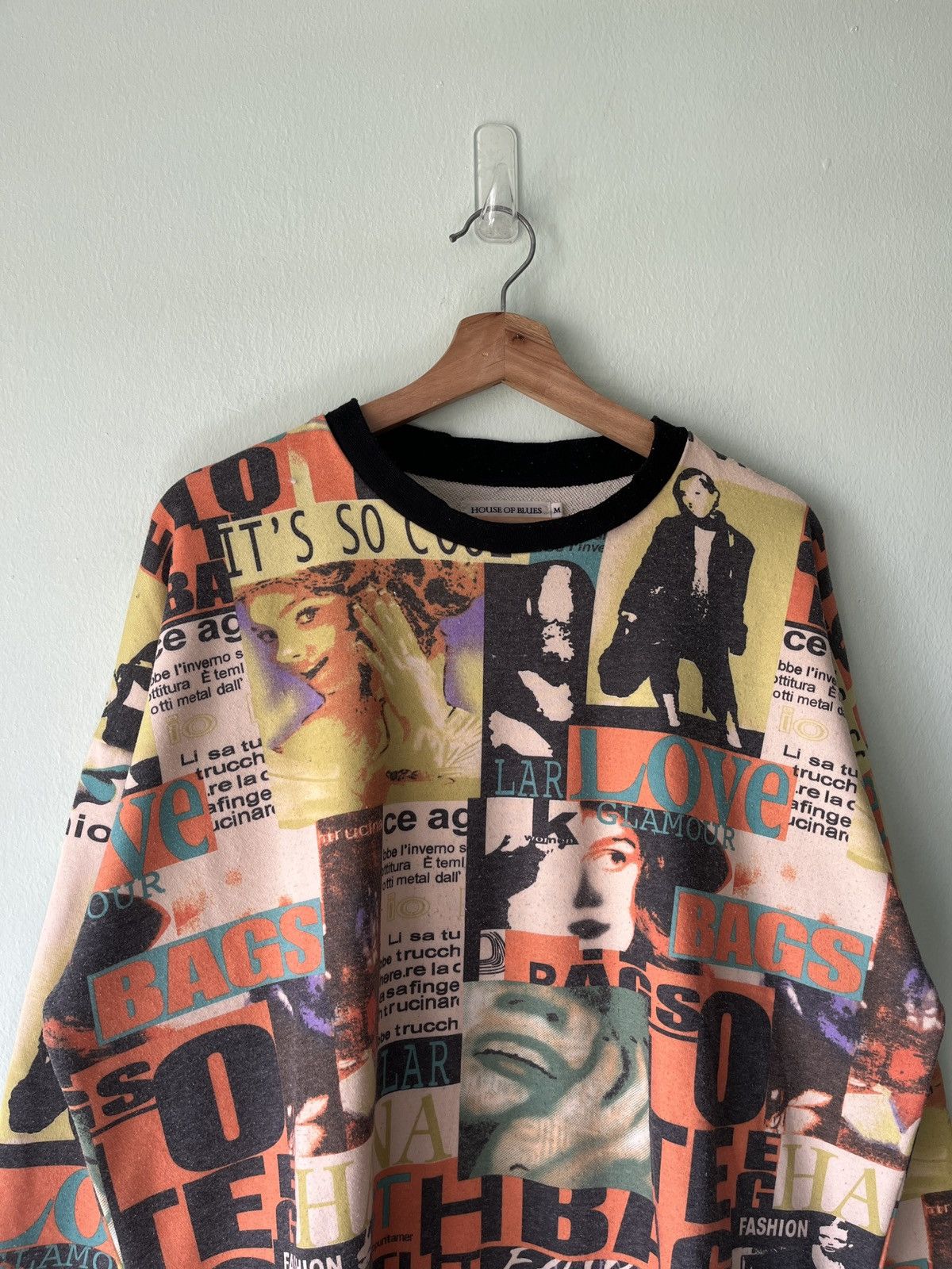Designer × If Six Was Nine × Japanese Brand House Of Blues Overprint Fashionable Sweatshirt Size US M / EU 48-50 / 2 - 4 Thumbnail