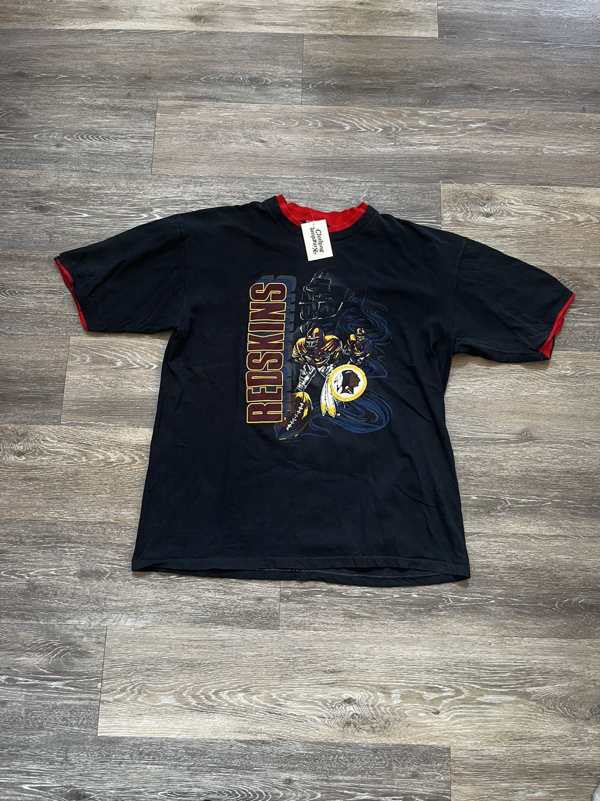 NFL Heavyweight Vtg Washington Redskins T-Shirt Size US XL / EU 56 / 4 - 1 Thumbnail