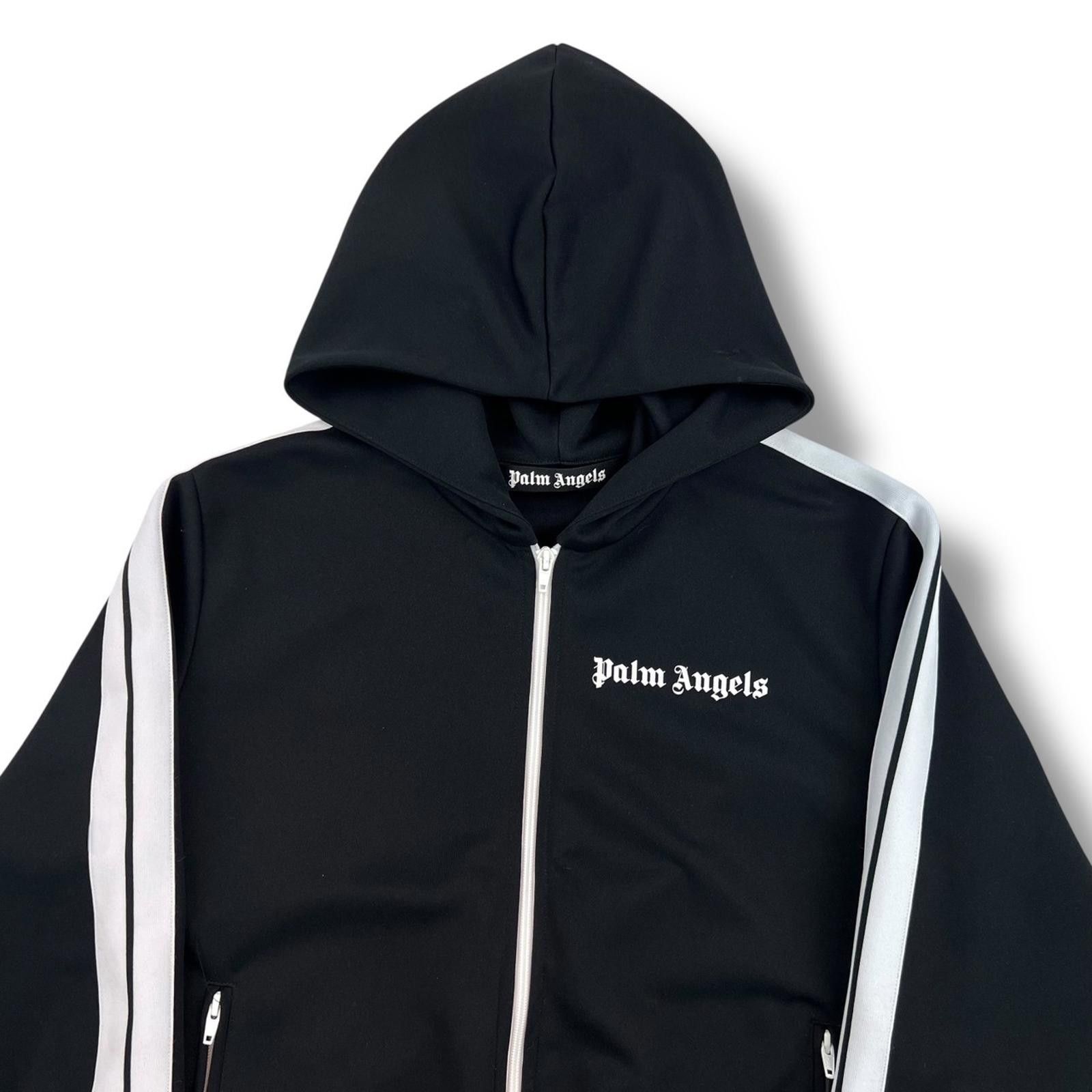 Palm Angels Palm Angels Black Track Hoodie Size US S / EU 44-46 / 1 - 1 Thumbnail