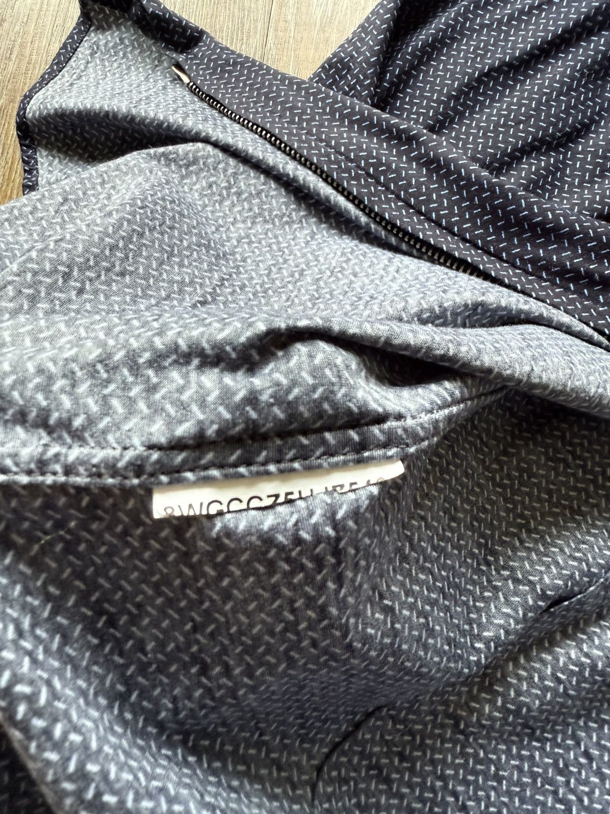 Giorgio Armani × Vintage Vintage Giorgio Armani Zip-Up Shirt Size US S / EU 44-46 / 1 - 5 Thumbnail