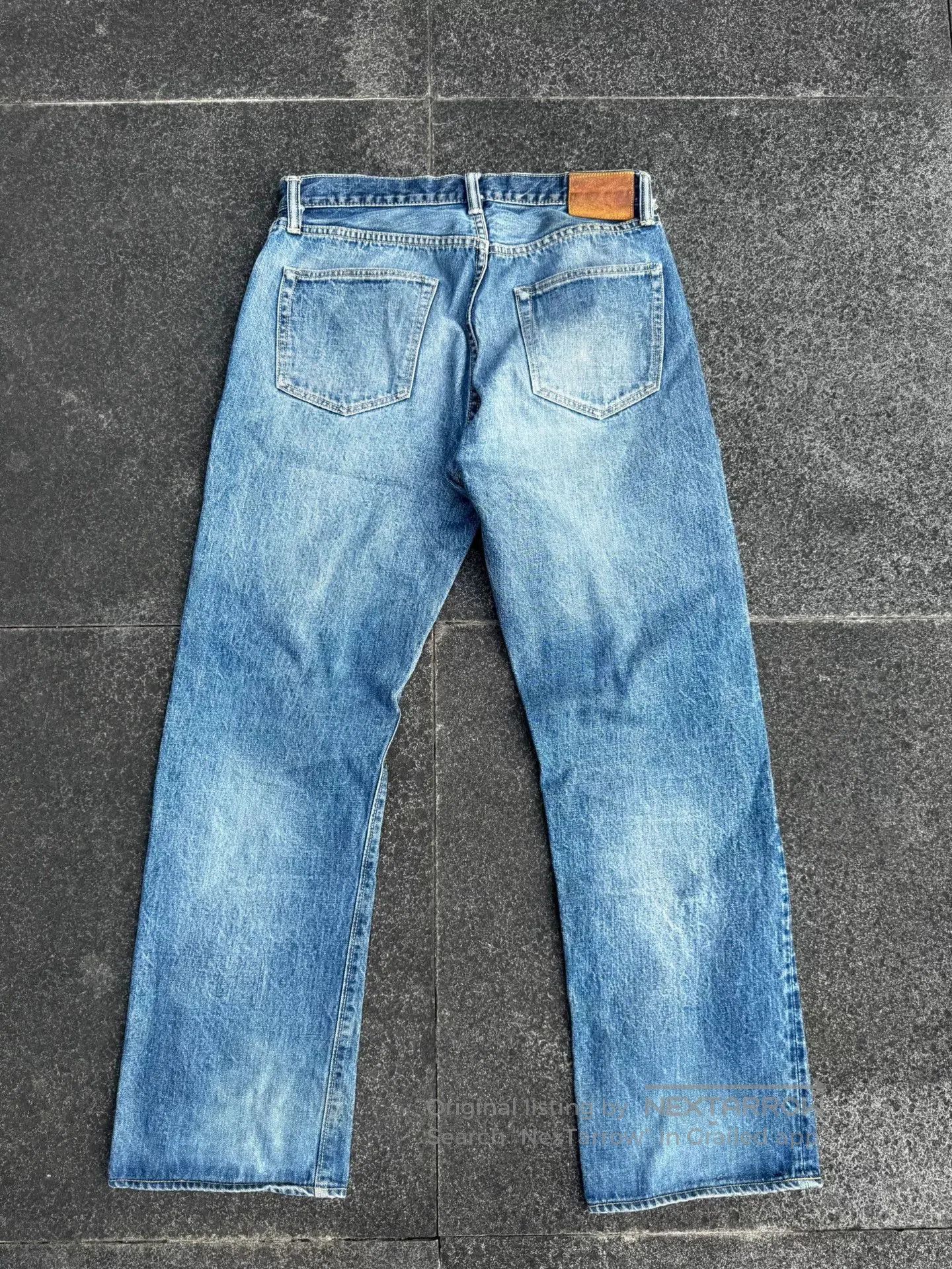 Sugar Cane Sugar Cane Washed Denim Pants. Size US 34 / EU 50 - 2 Thumbnail